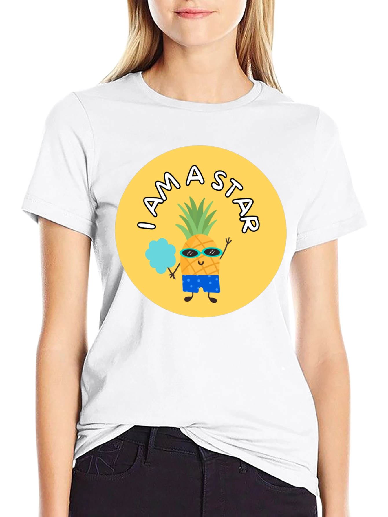 I Am A Star Pineapple T-Shirt