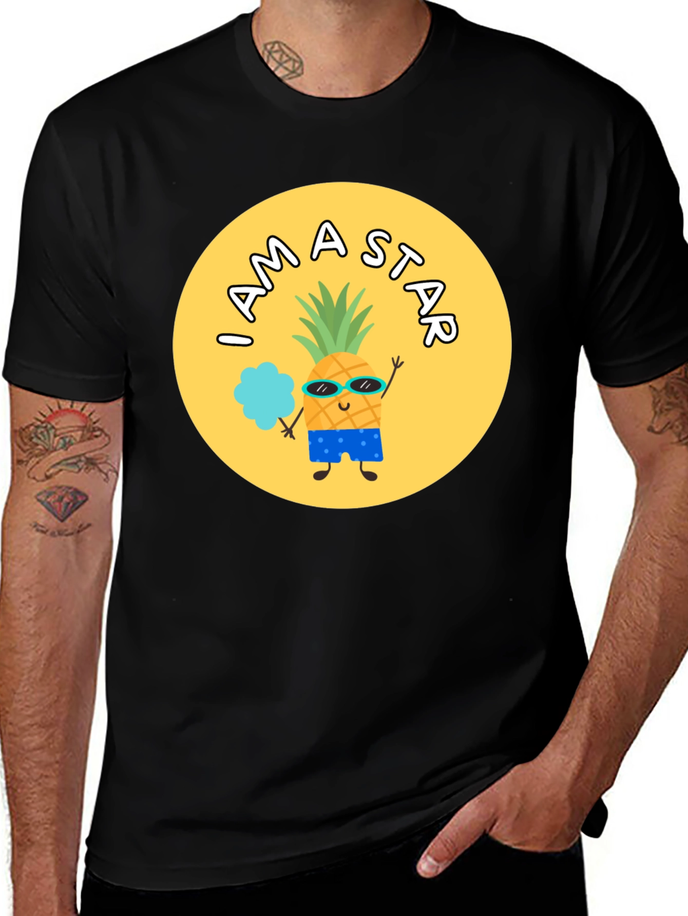 I Am A Star Pineapple T-Shirt