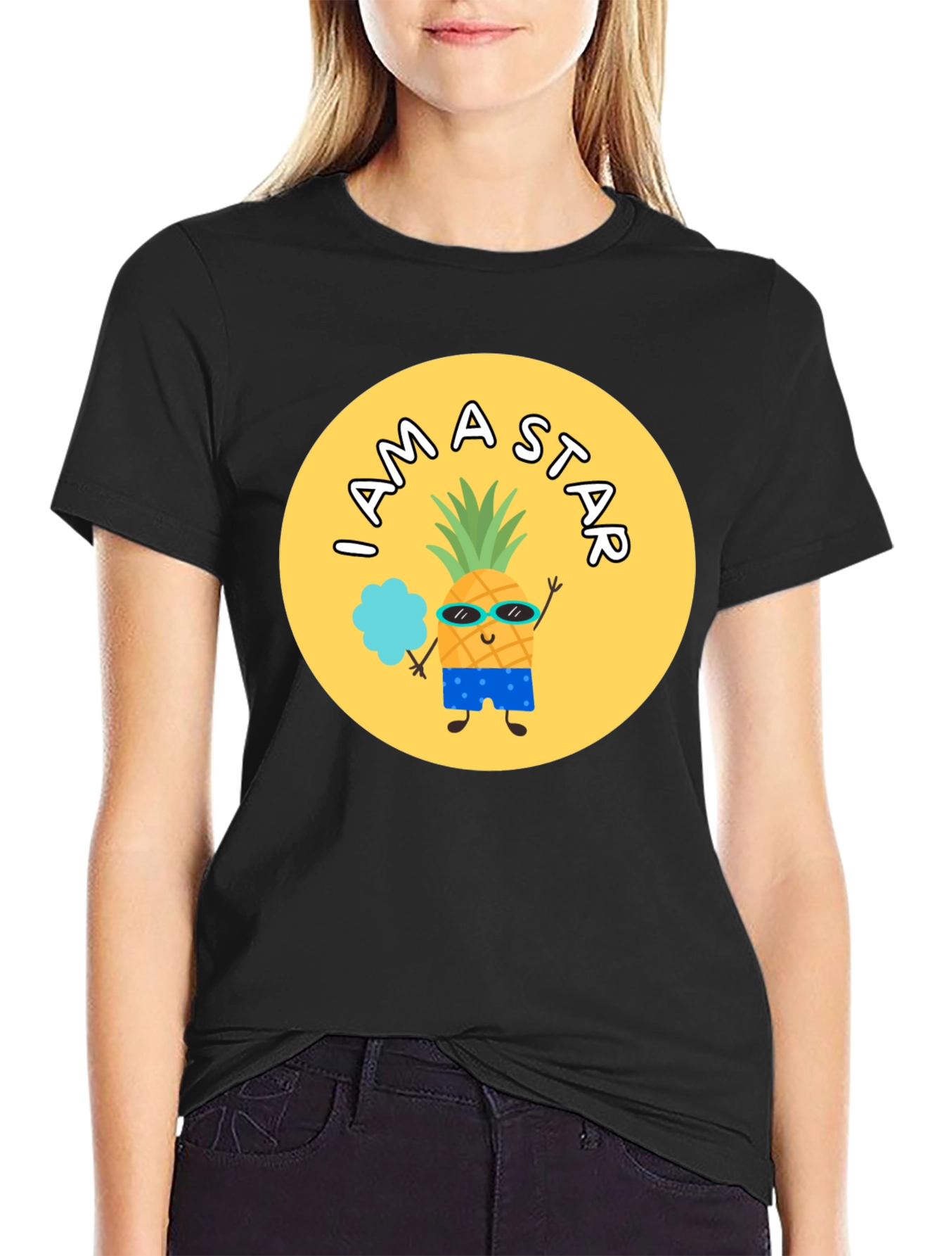 I Am A Star Pineapple T-Shirt