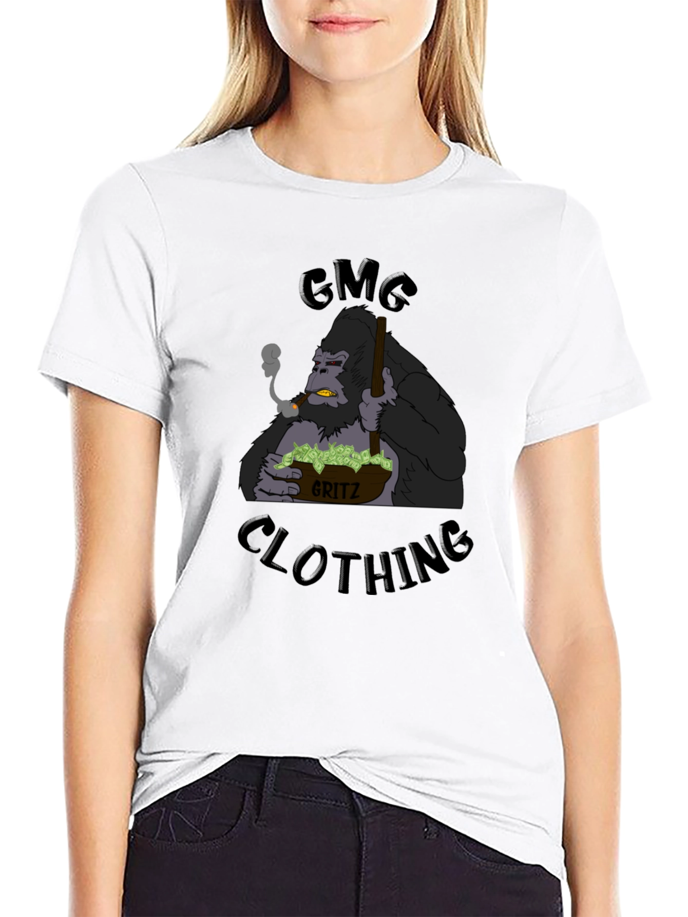 GMG Gorilla Grits Black T-Shirt