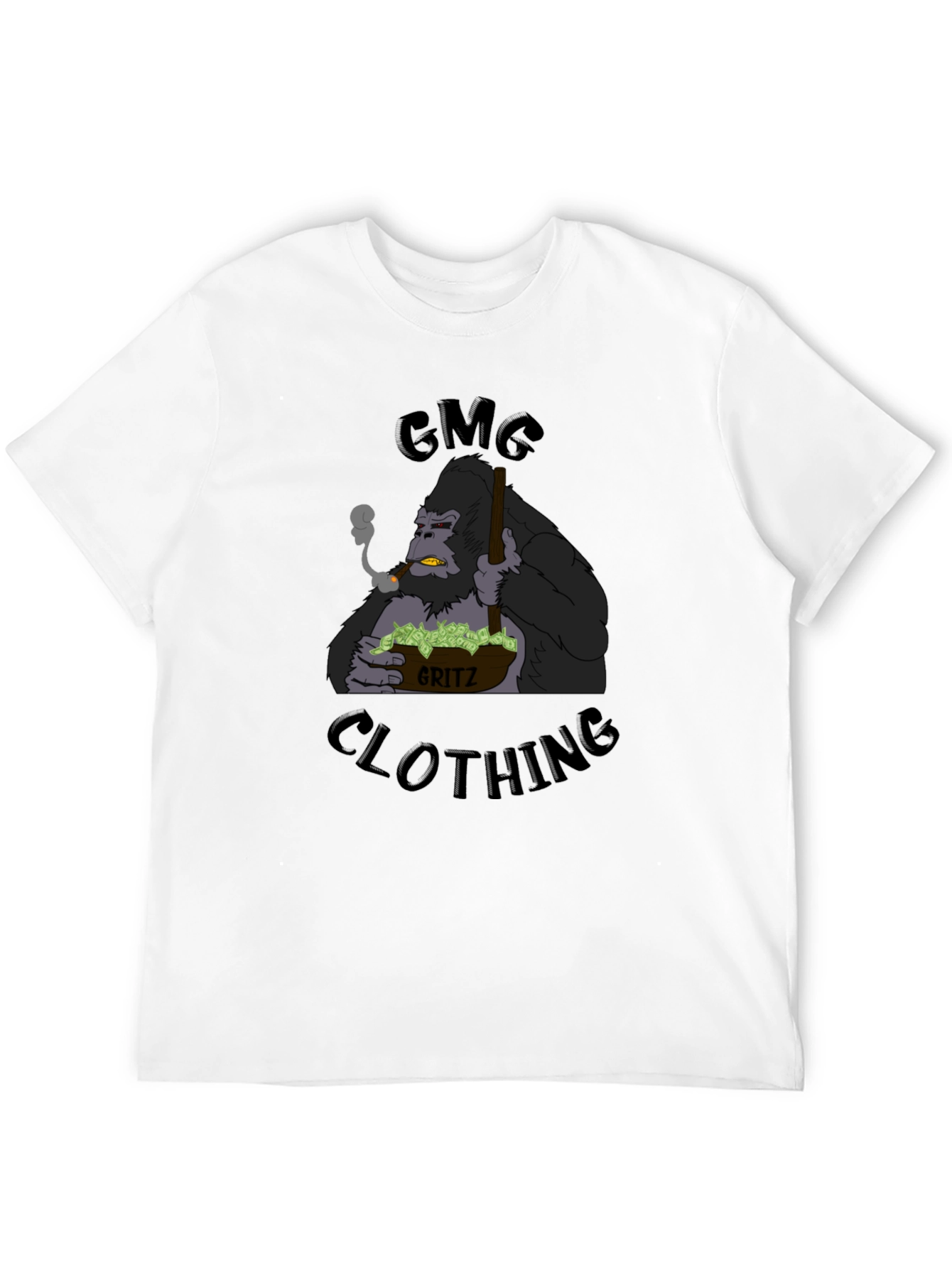GMG Gorilla Grits Black T-Shirt