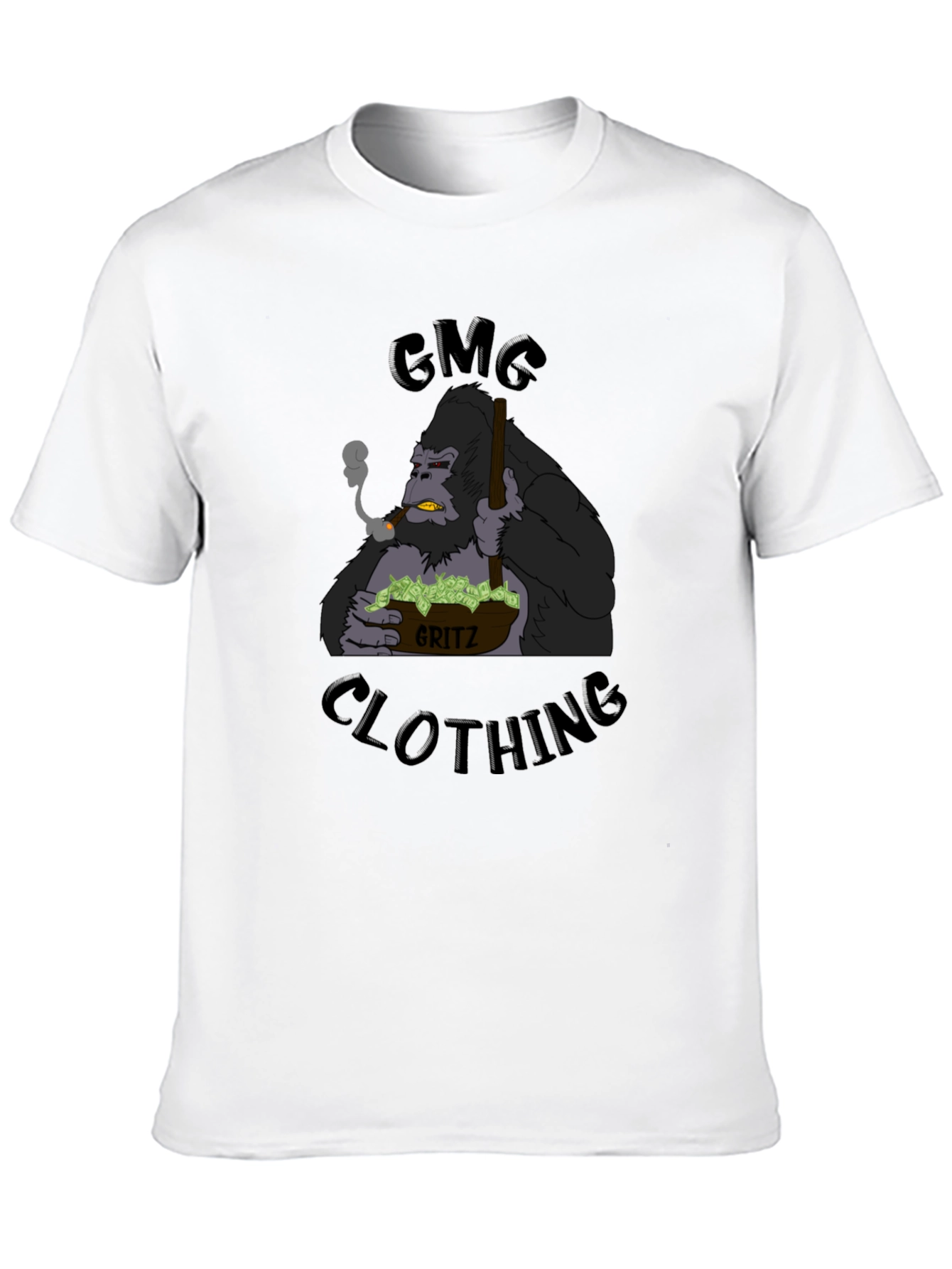 GMG Gorilla Grits Black T-Shirt