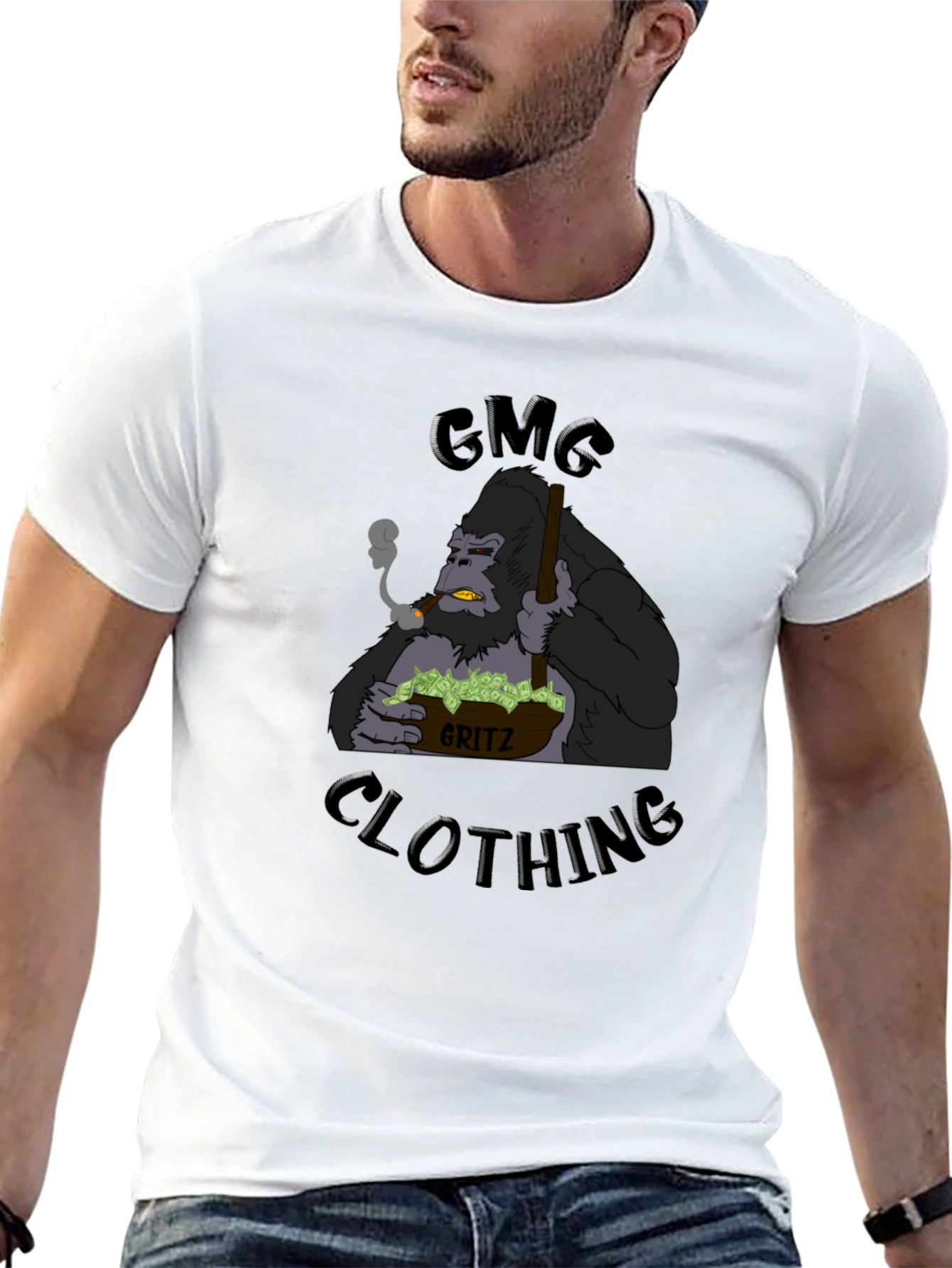 GMG Gorilla Grits Black T-Shirt