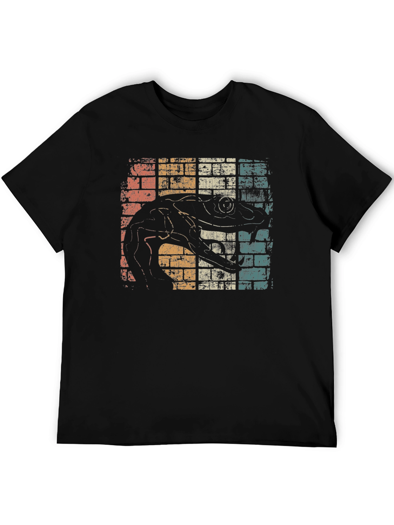 Retro Gecko T-Shirt - Unique Reptile Design