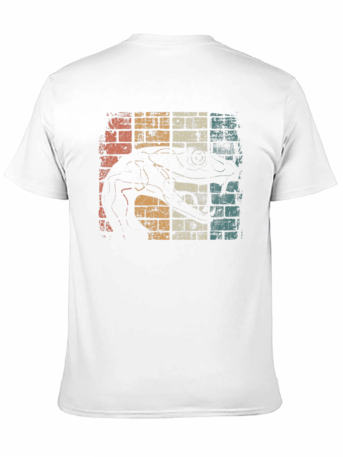 Retro Gecko T-Shirt - Unique Reptile Design