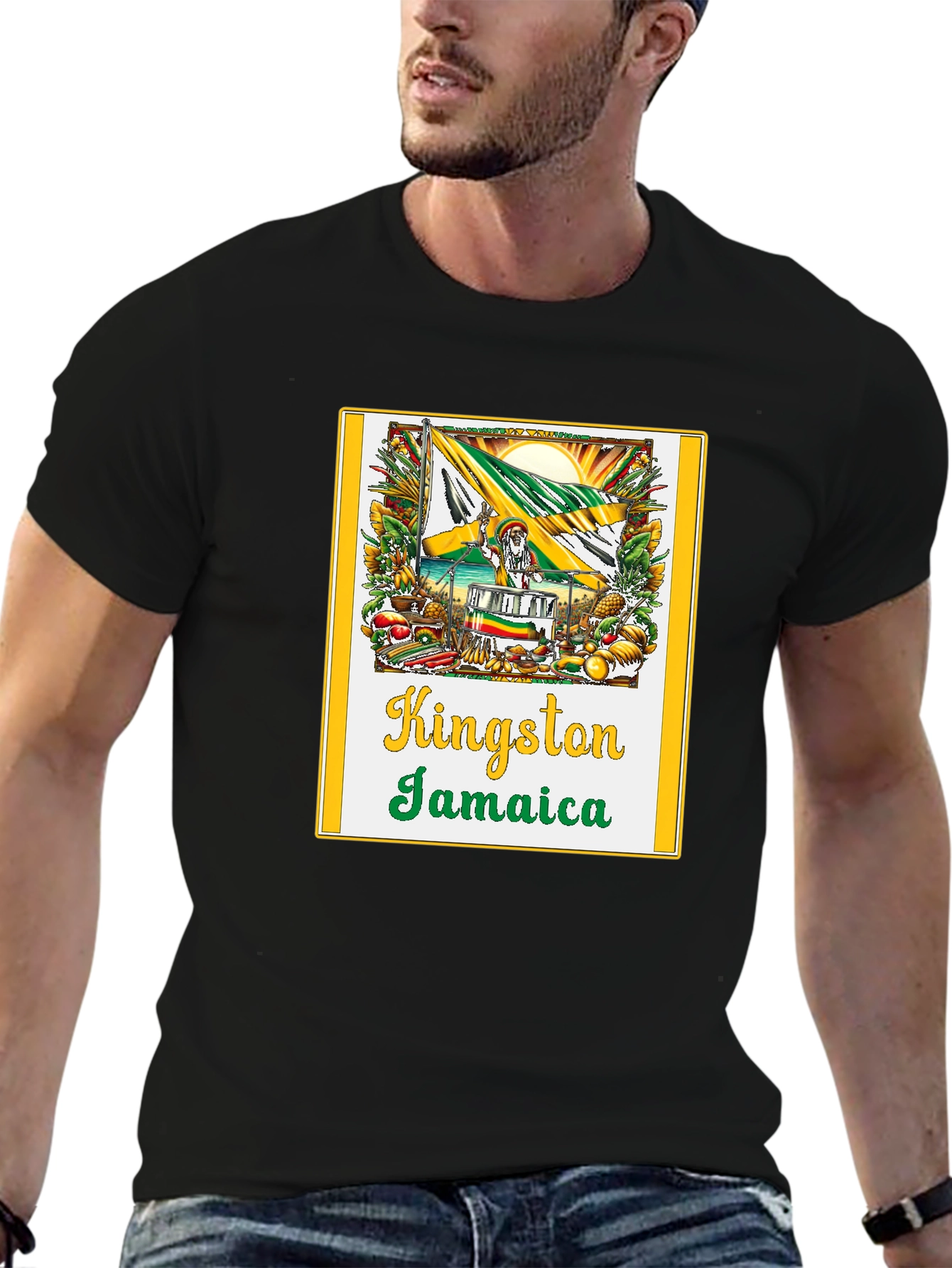 Kingston Jamaica T-Shirt - Island Style
