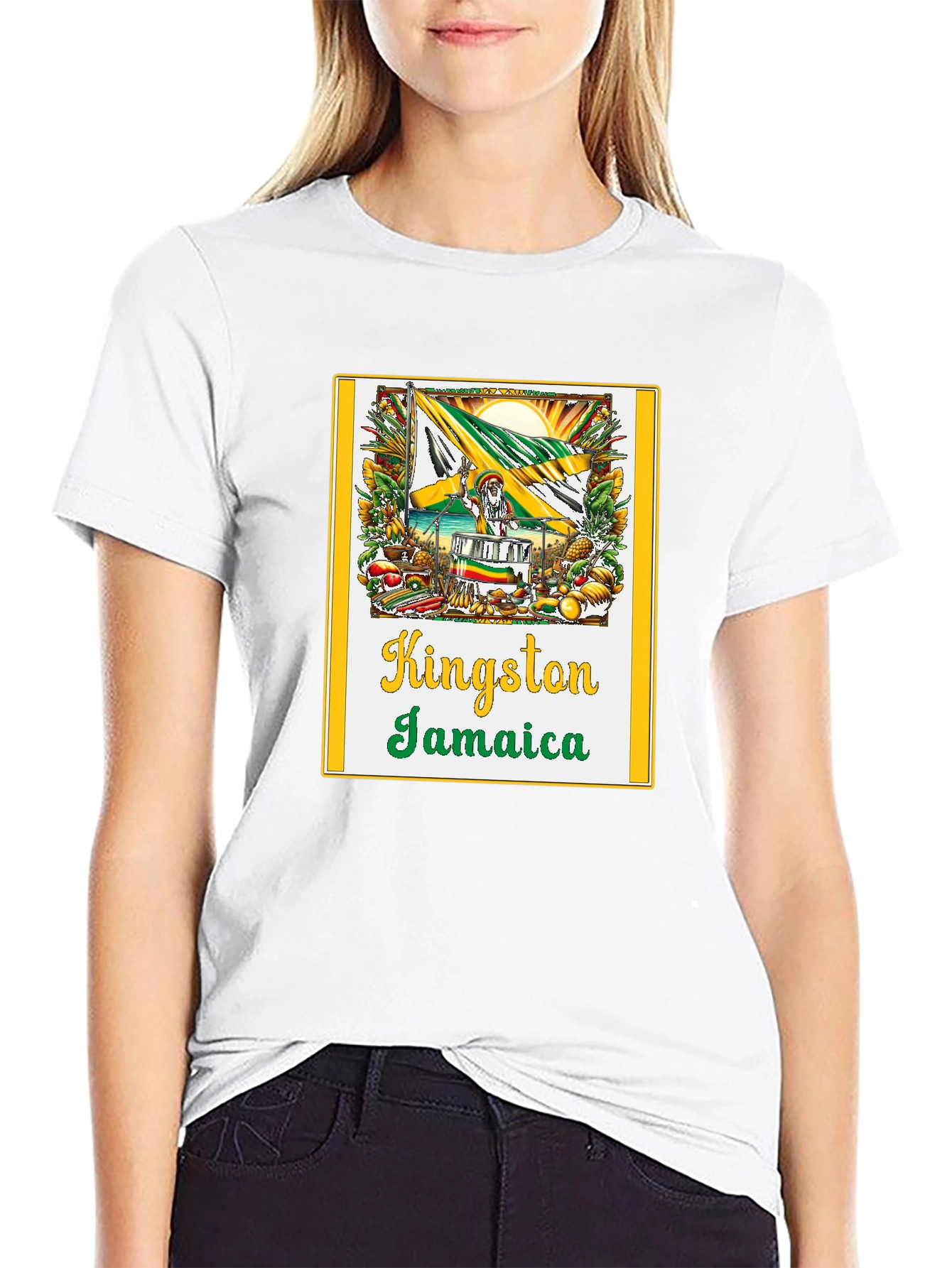 Kingston Jamaica T-Shirt - Island Style