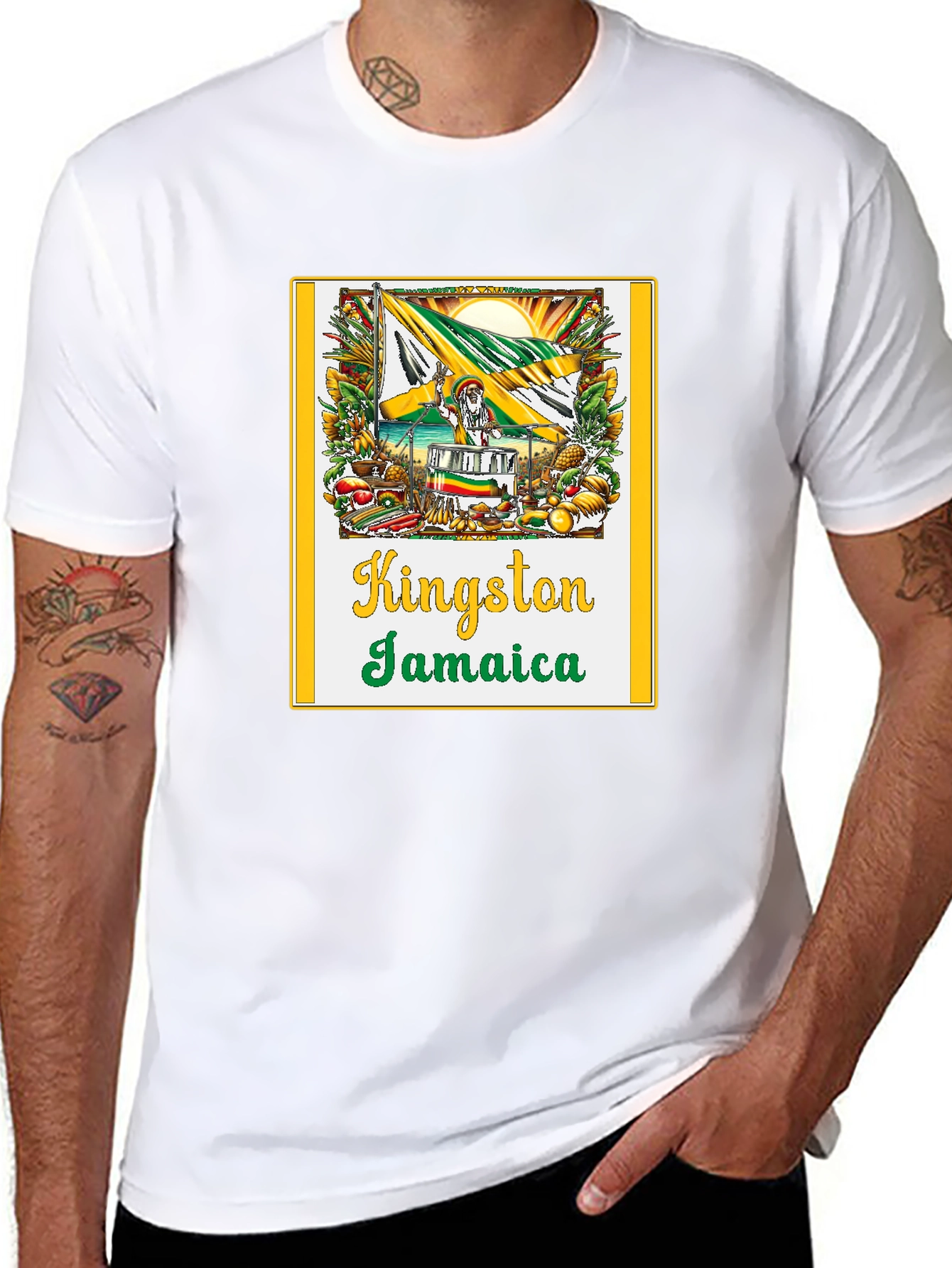 Kingston Jamaica T-Shirt - Island Style