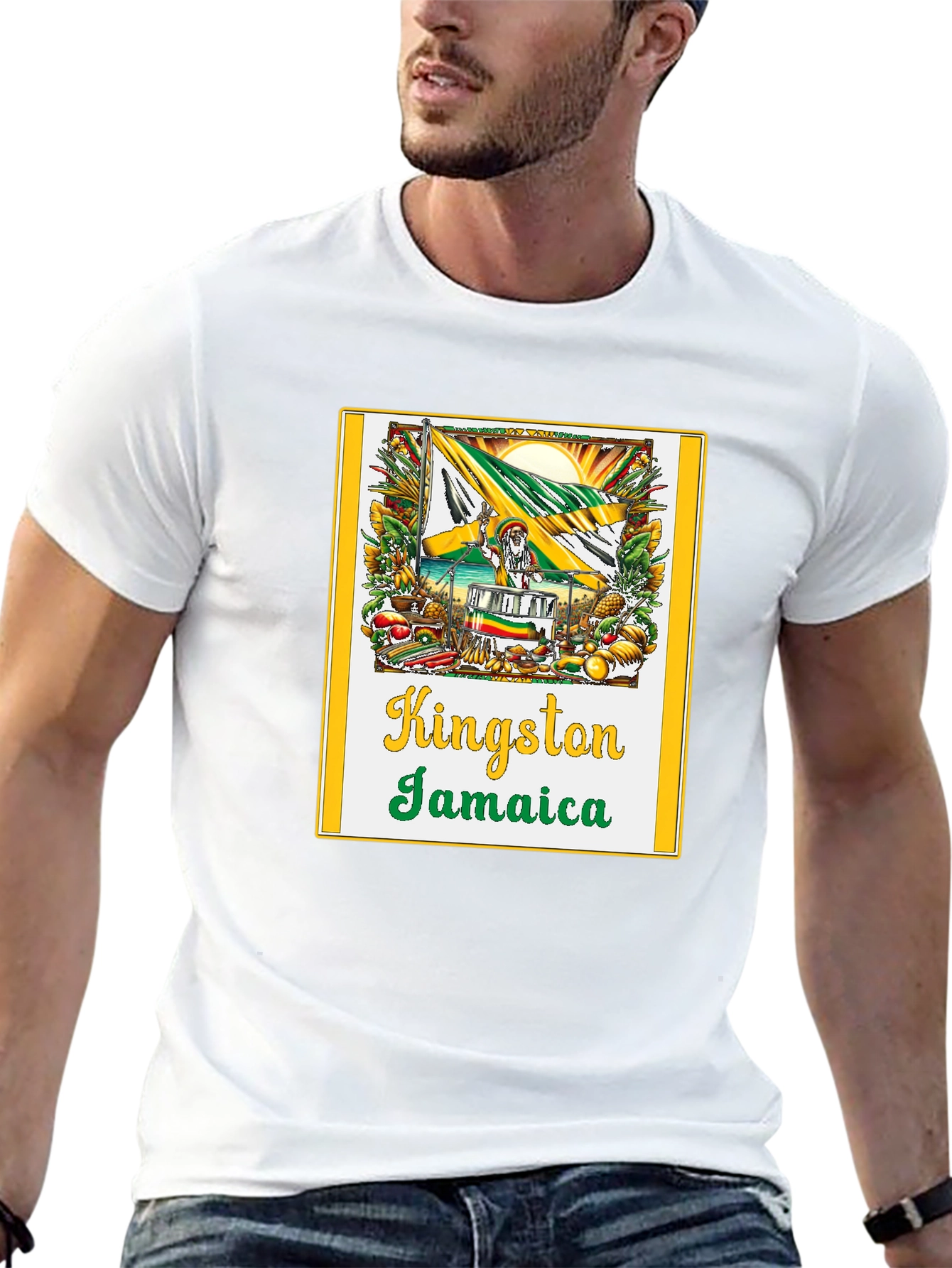 Kingston Jamaica T-Shirt - Island Style