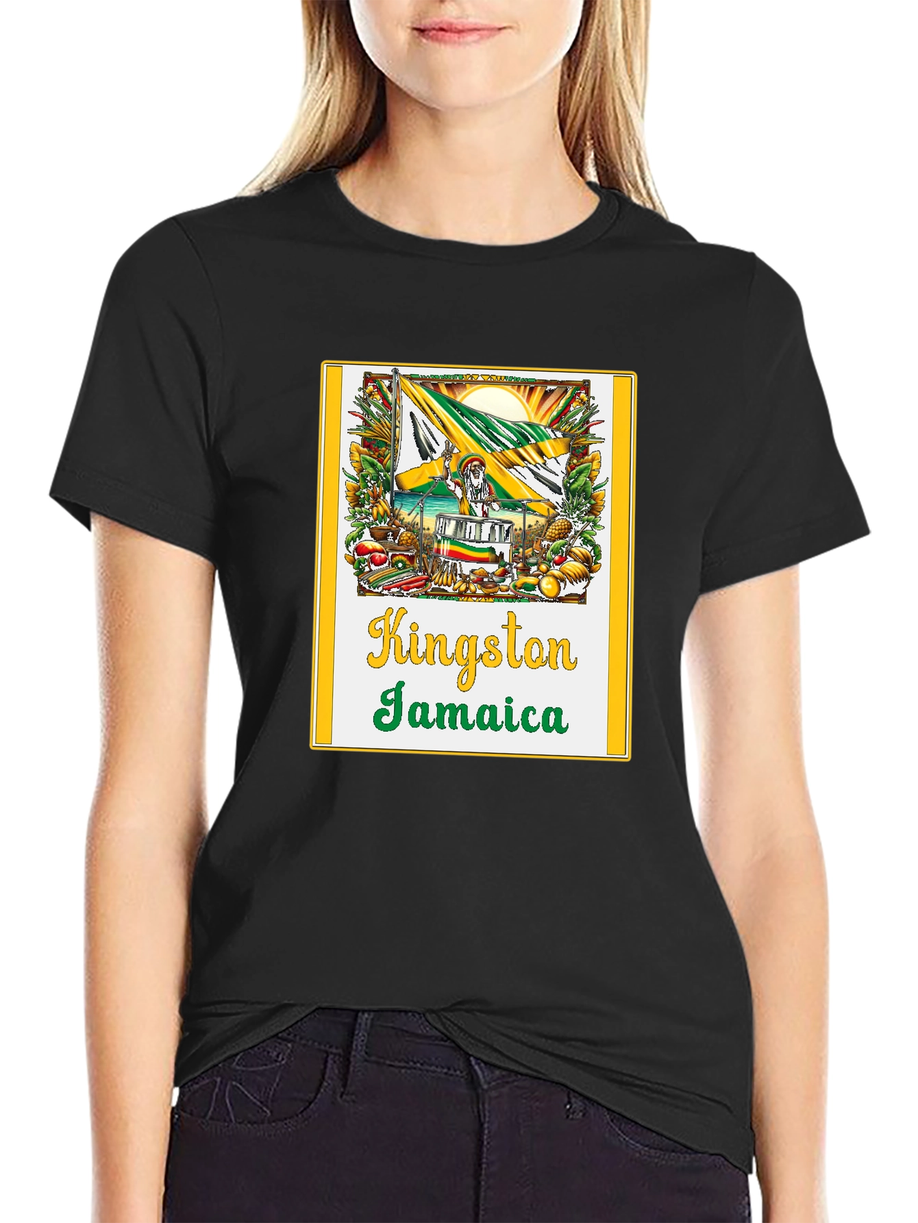 Kingston Jamaica T-Shirt - Island Style