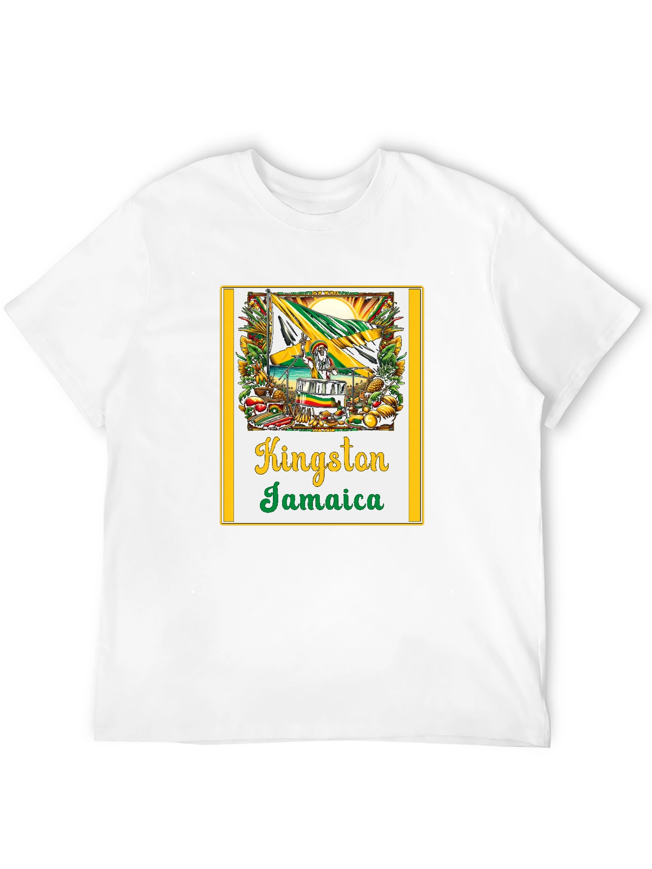 Kingston Jamaica T-Shirt - Island Style