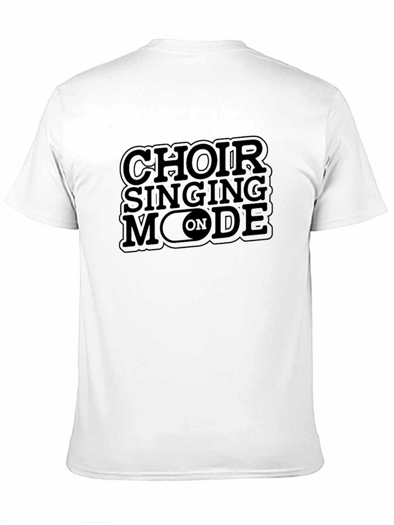 Choir Singing Mode On T-Shirt