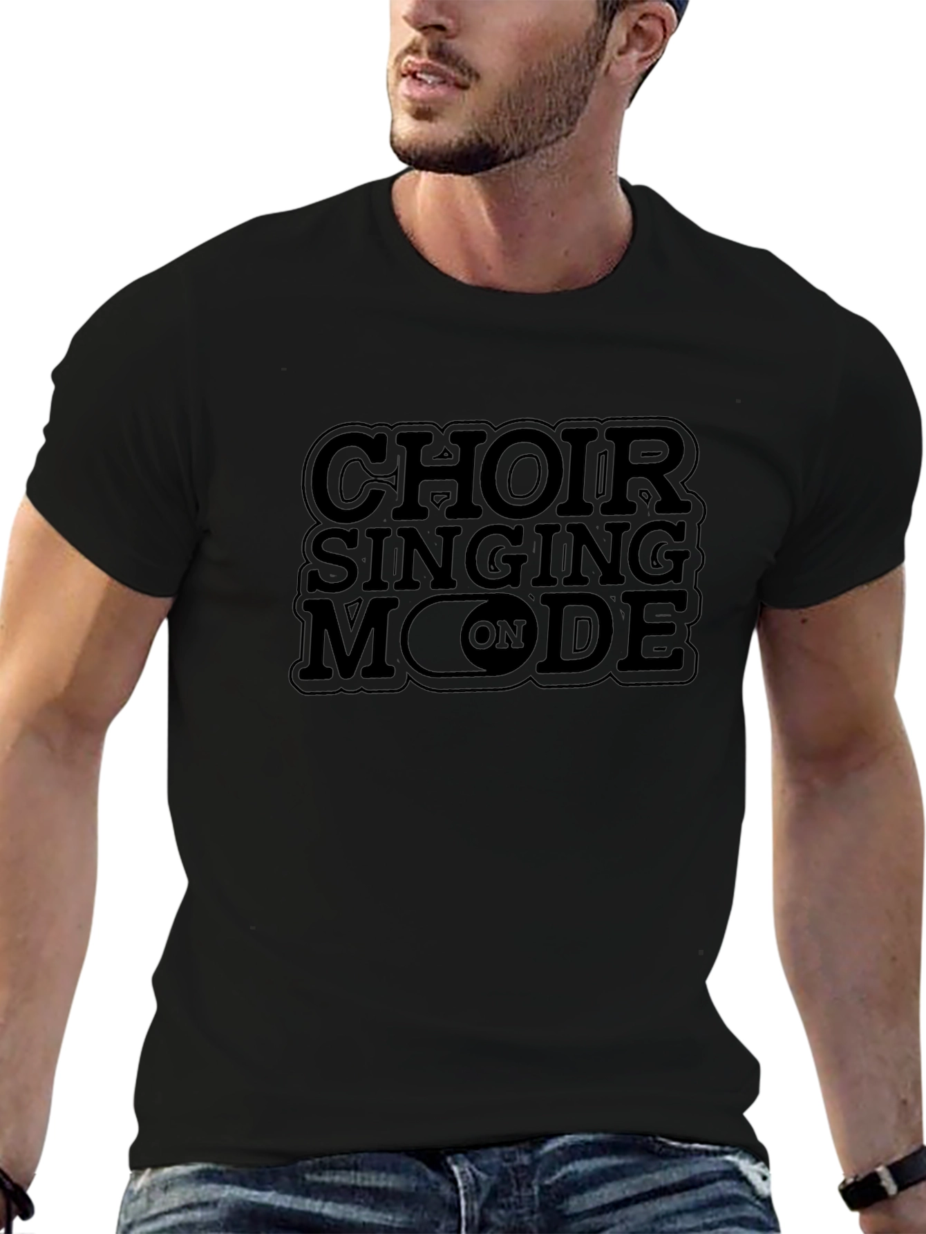 Choir Singing Mode On T-Shirt