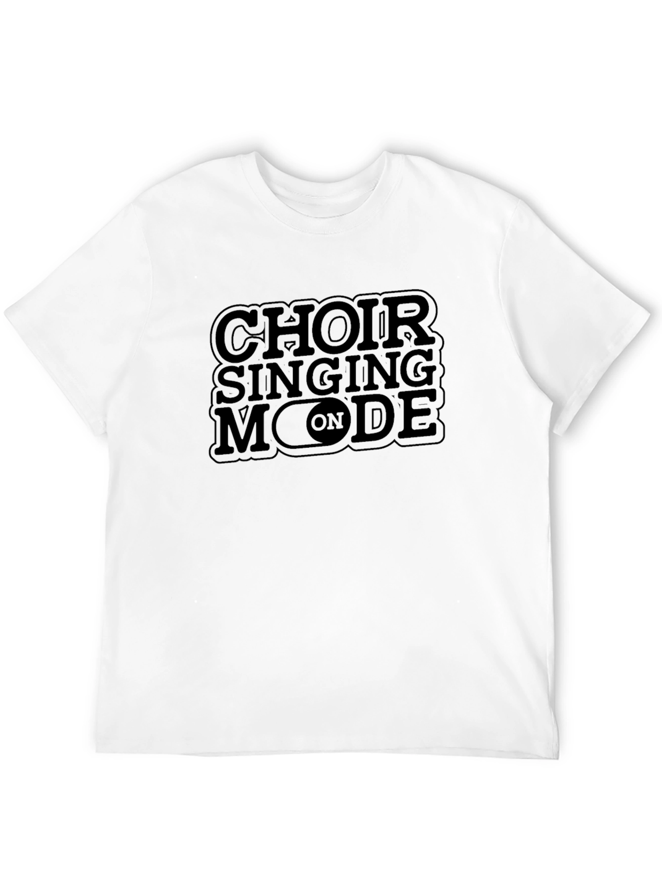Choir Singing Mode On T-Shirt