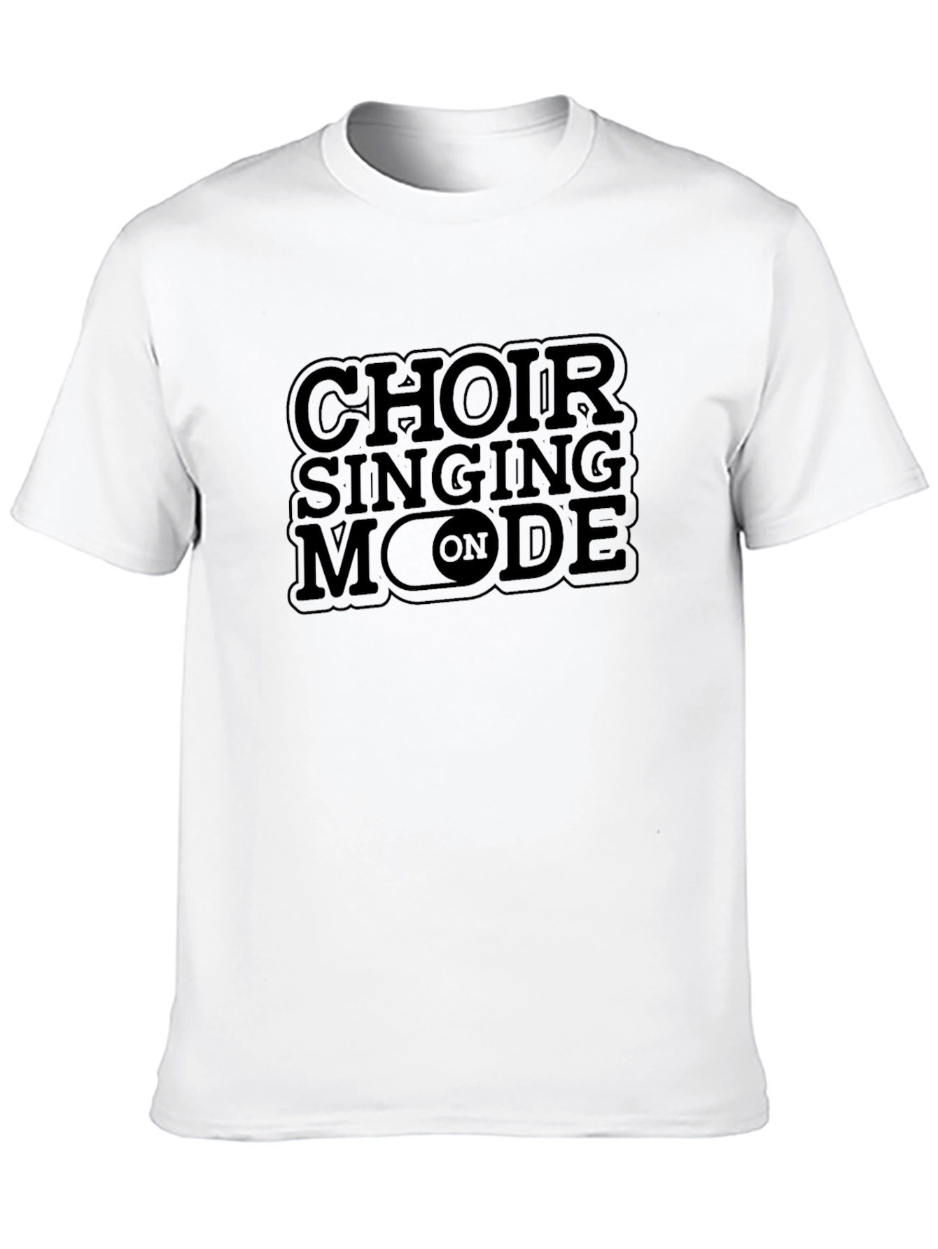 Choir Singing Mode On T-Shirt