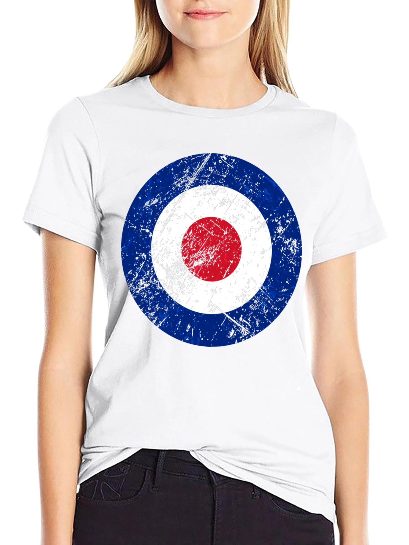 Target Graphic T-Shirt - Retro Mod Style