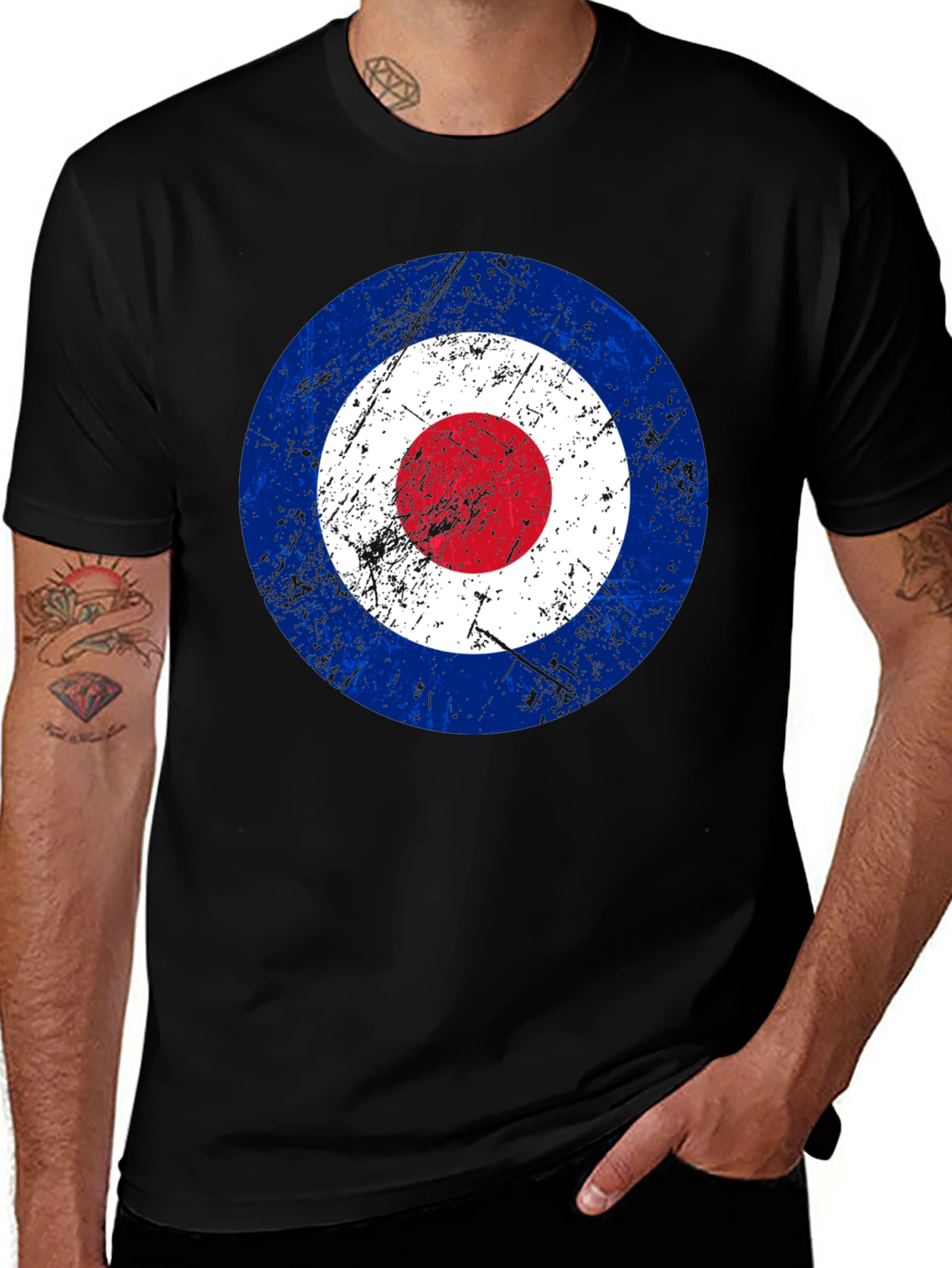 Target Graphic T-Shirt - Retro Mod Style