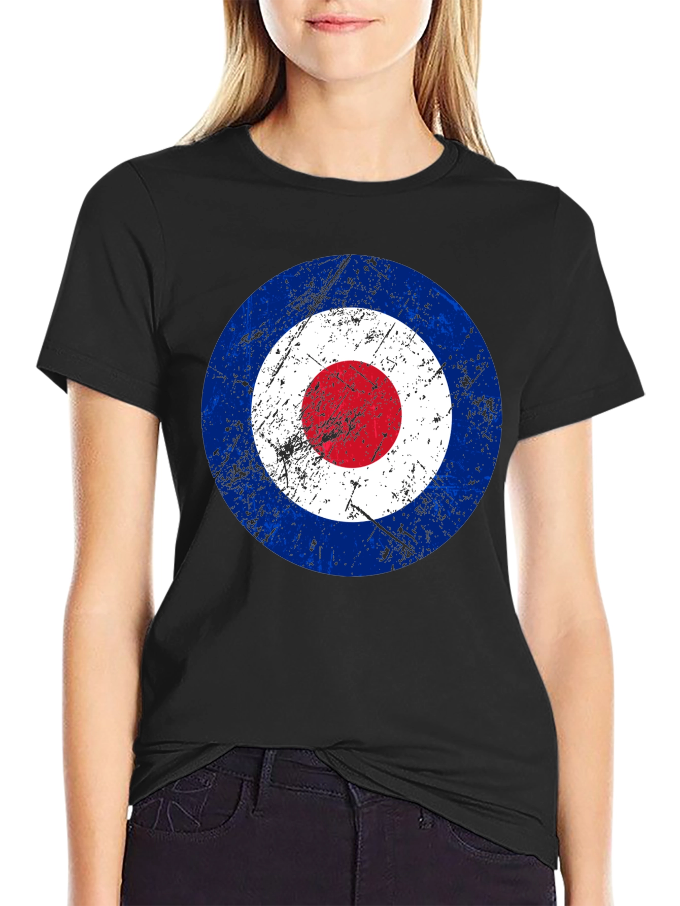 Target Graphic T-Shirt - Retro Mod Style
