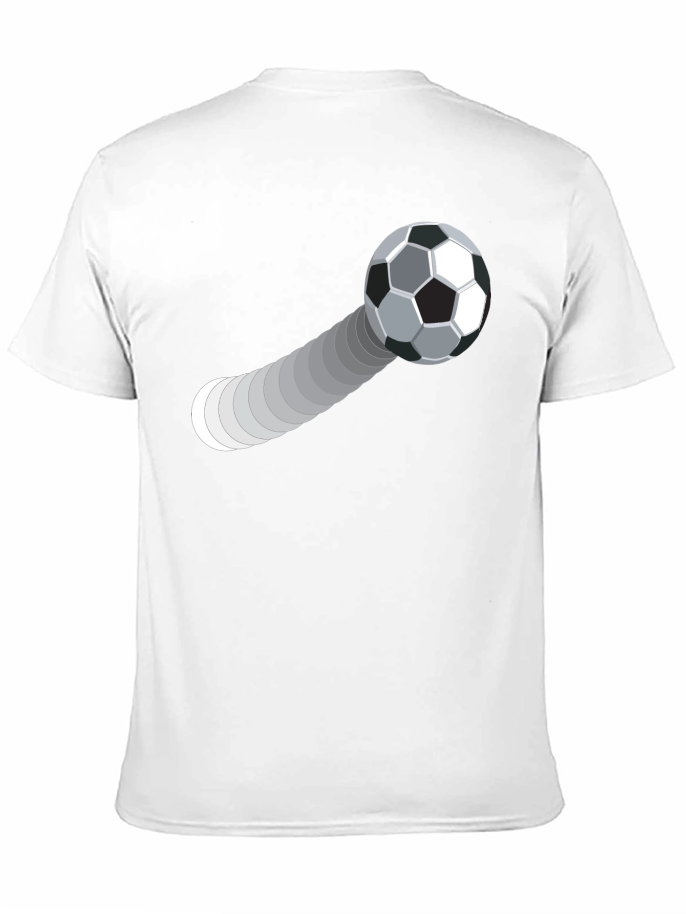 Soccer Ball Trajectory Graphic Tee