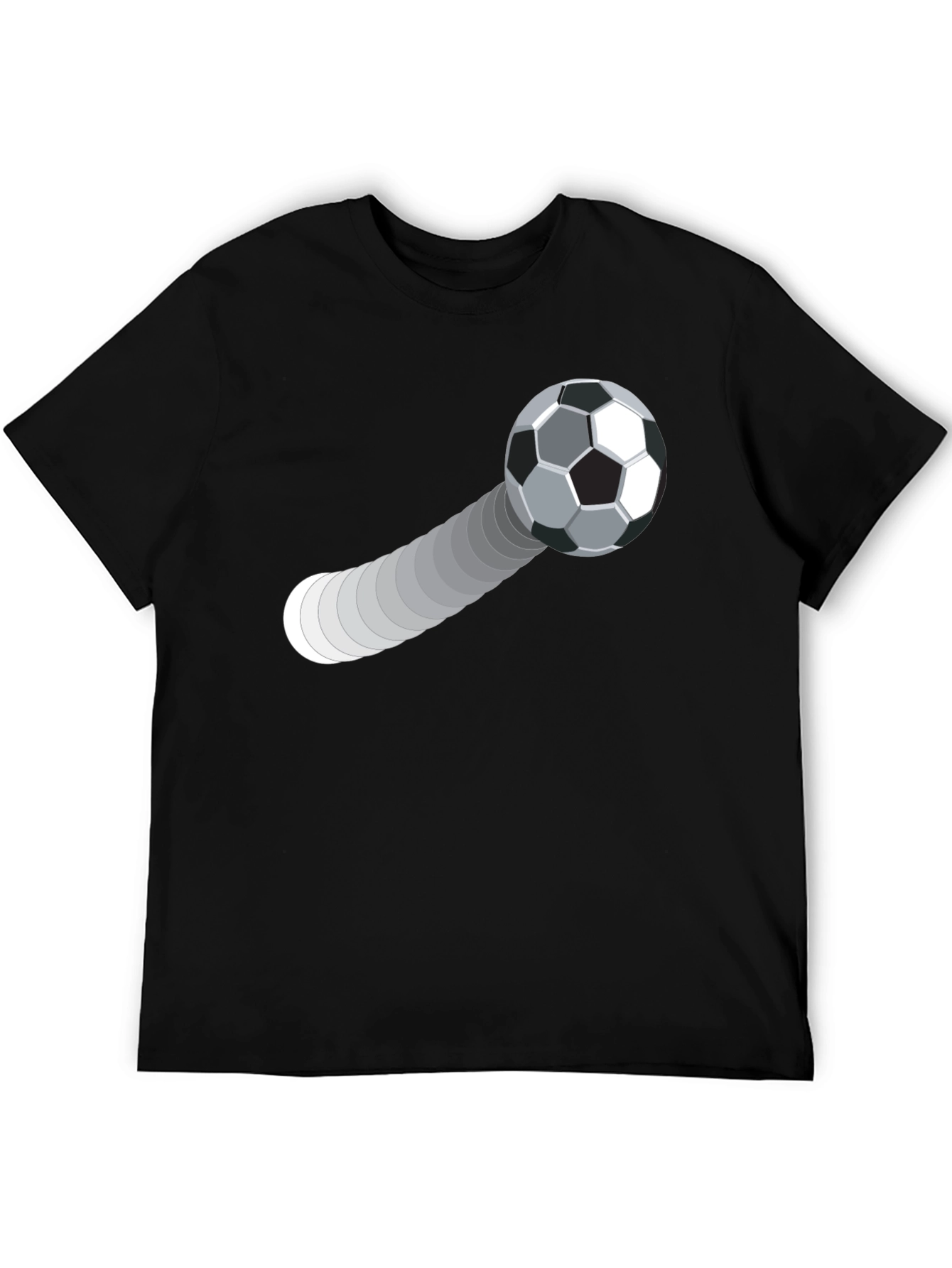 Soccer Ball Trajectory Graphic Tee