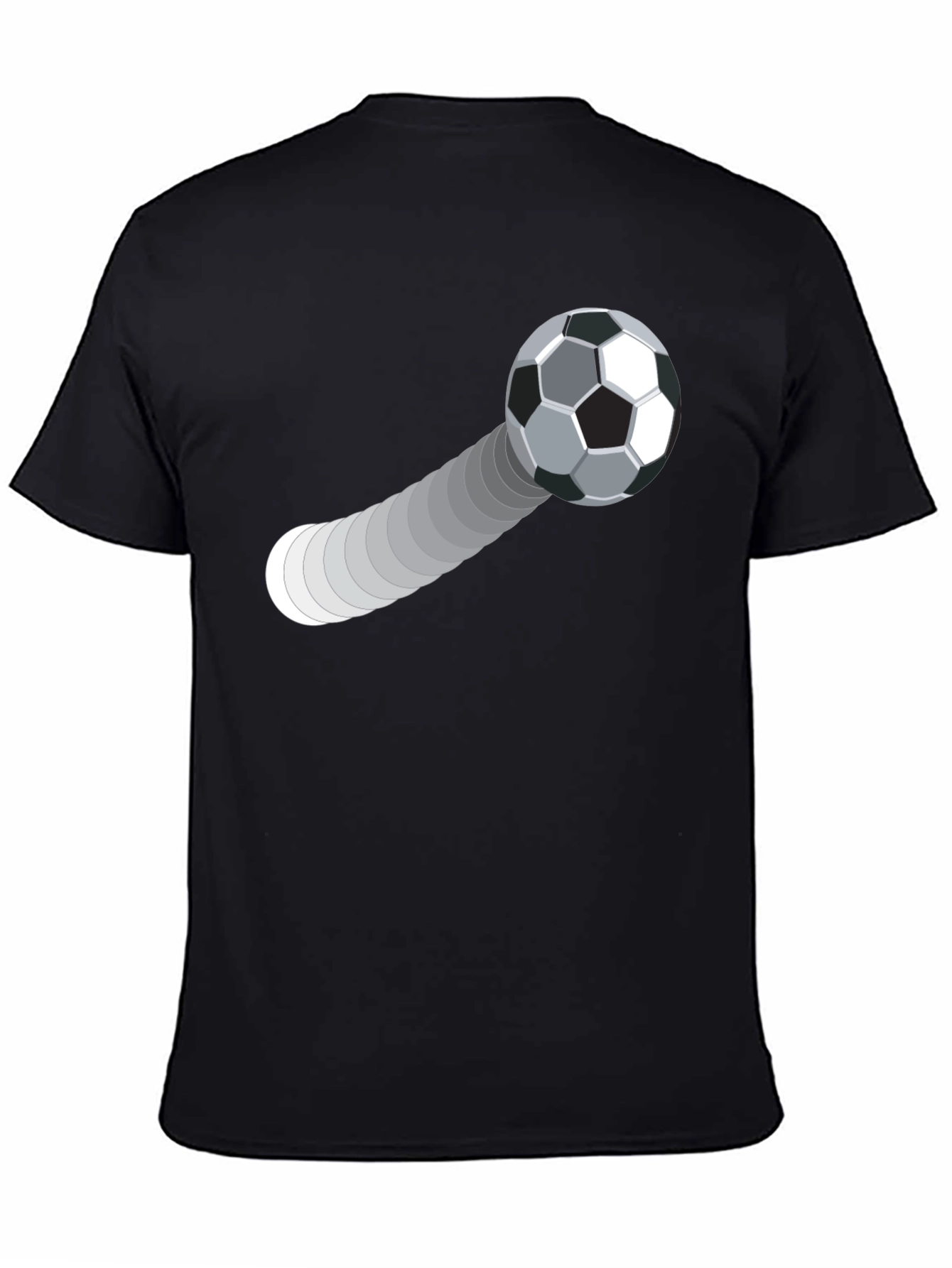 Soccer Ball Trajectory Graphic Tee