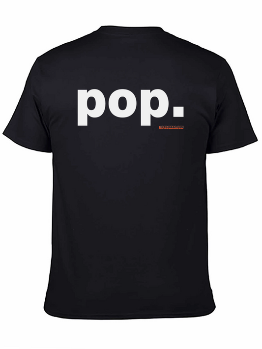 Pop Graphic Tee - Modern Minimalist T-Shirt