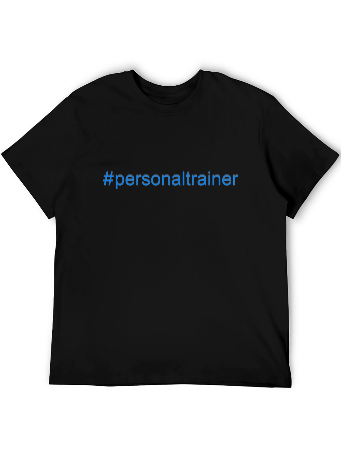Personal Trainer T-Shirt - Black Cotton Tee