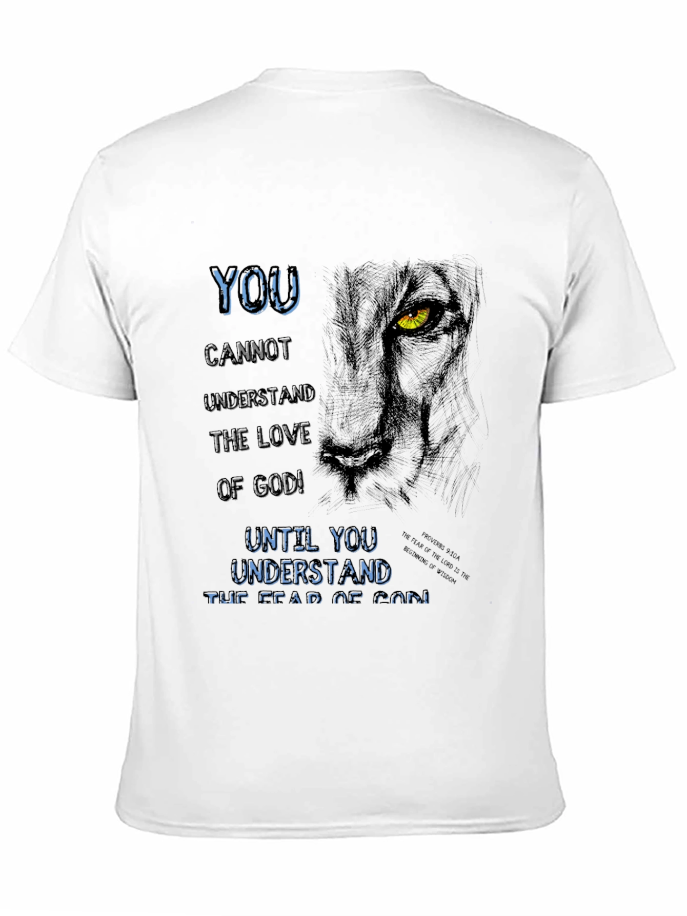 Lion & Faith Graphic Tee - Gods Love