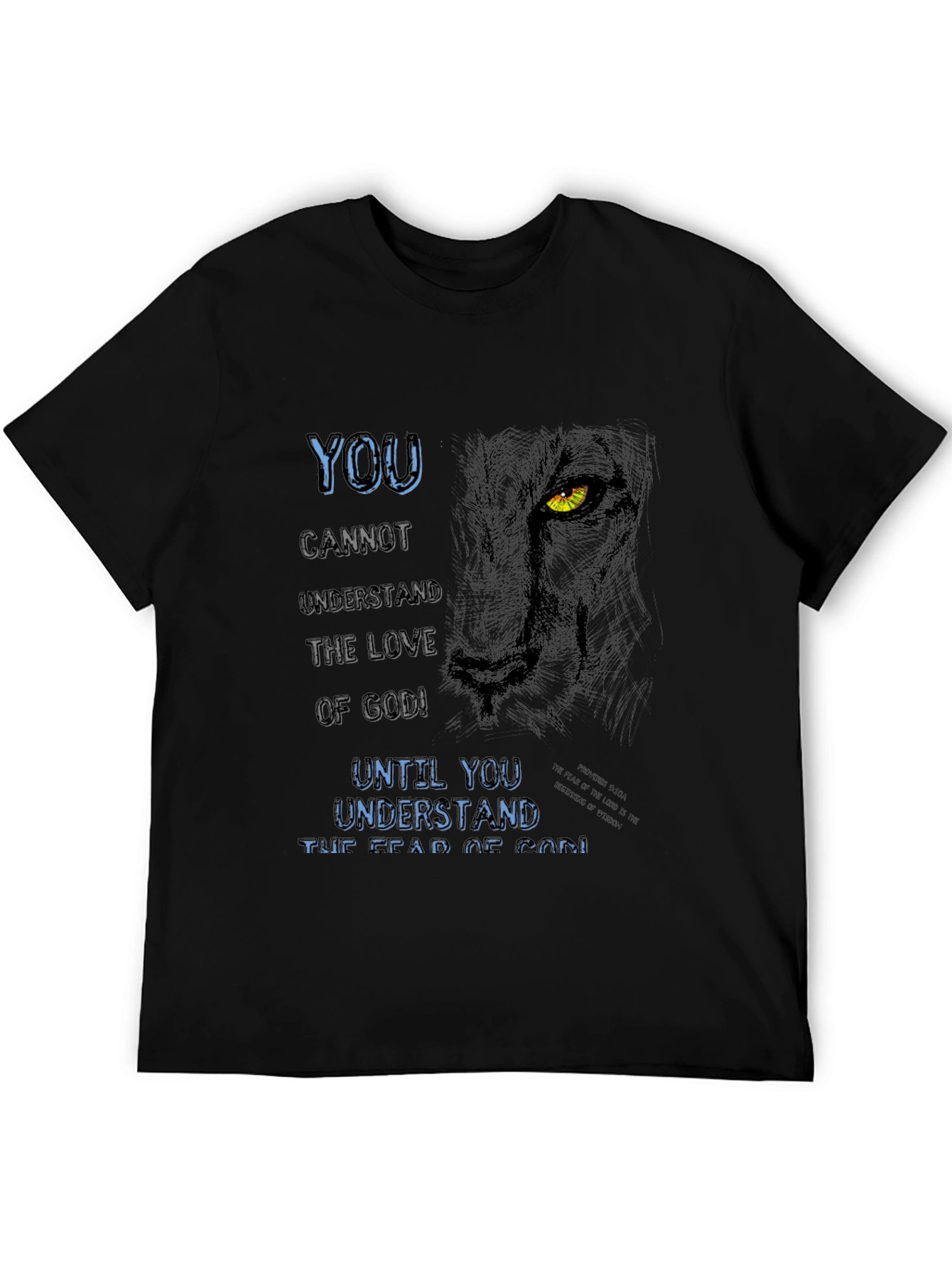Lion & Faith Graphic Tee - Gods Love