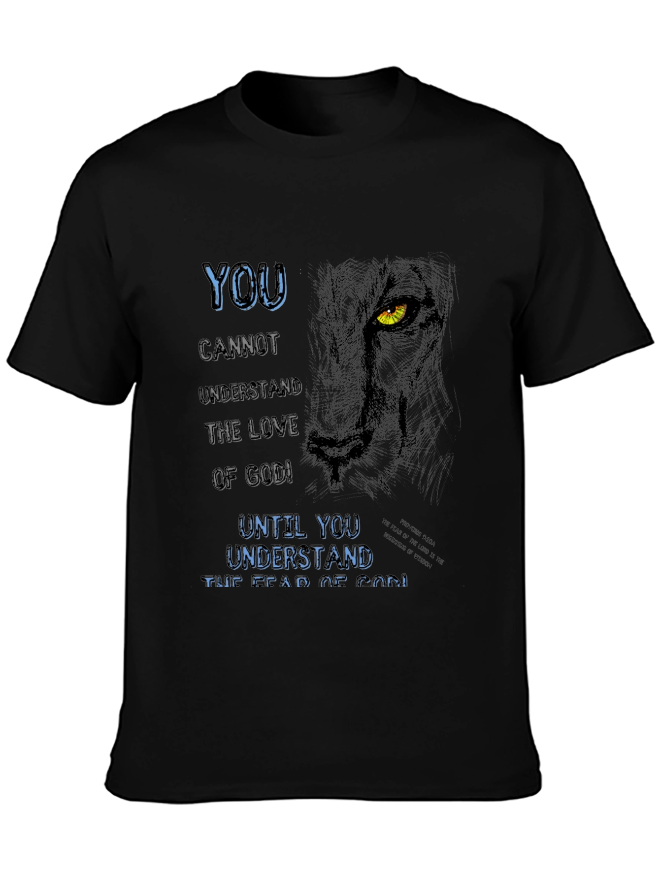 Lion & Faith Graphic Tee - Gods Love