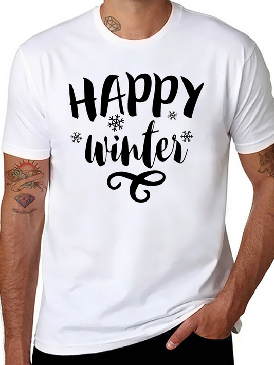 Happy Winter Graphic T-Shirt