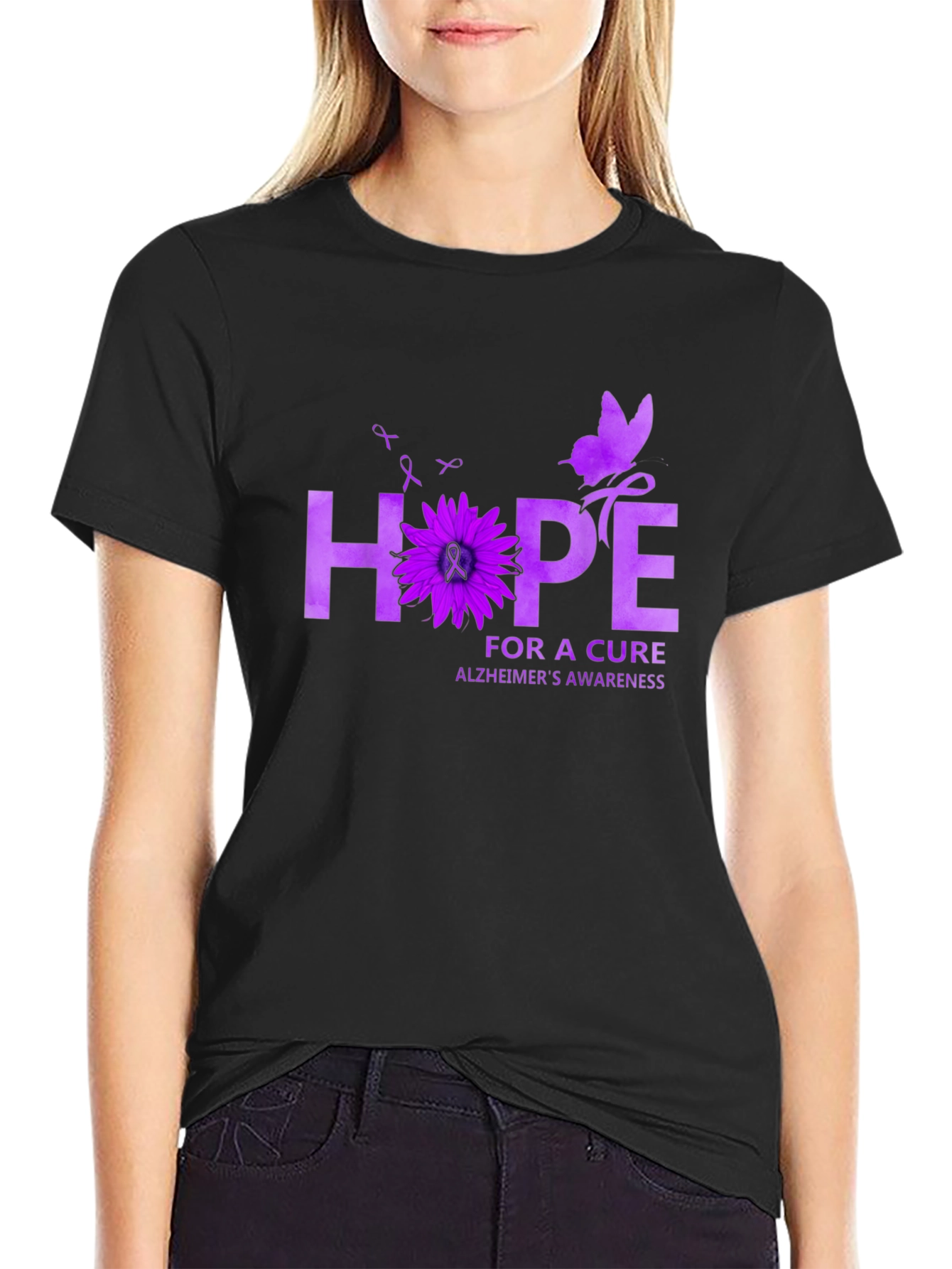 Alzheimers Awareness Hope T-Shirt