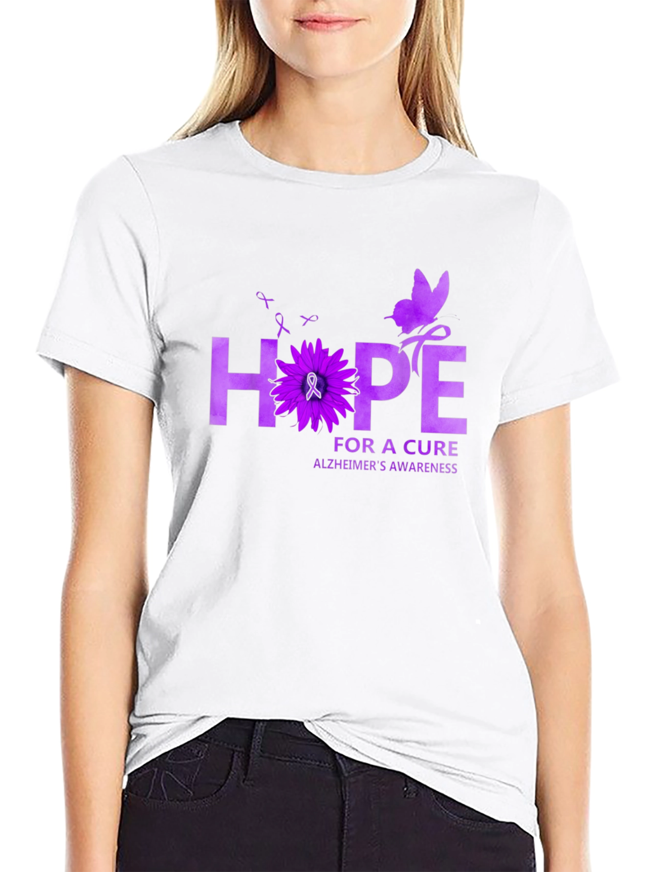 Alzheimers Awareness Hope T-Shirt