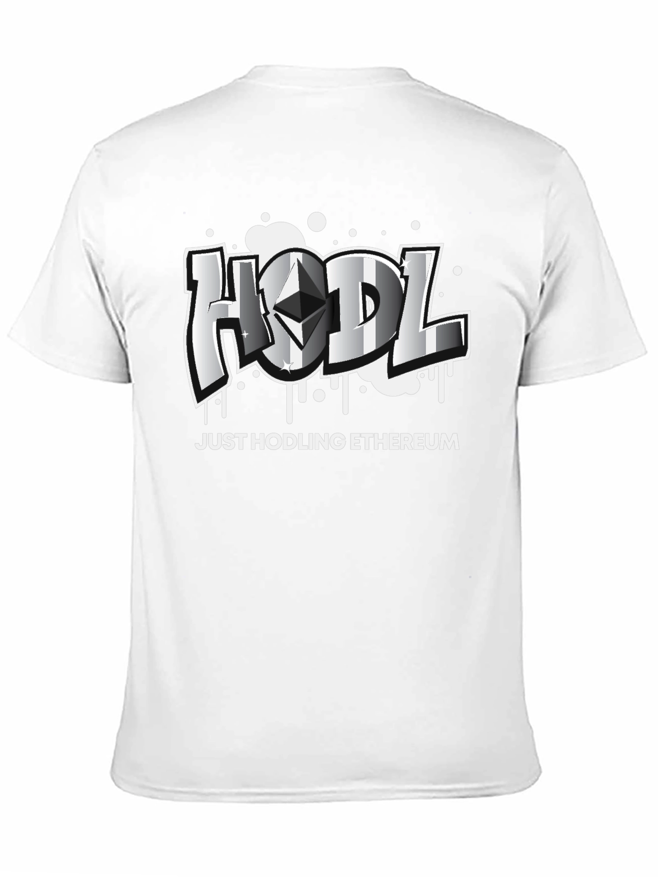 HODL Ethereum Crypto Black T-Shirt