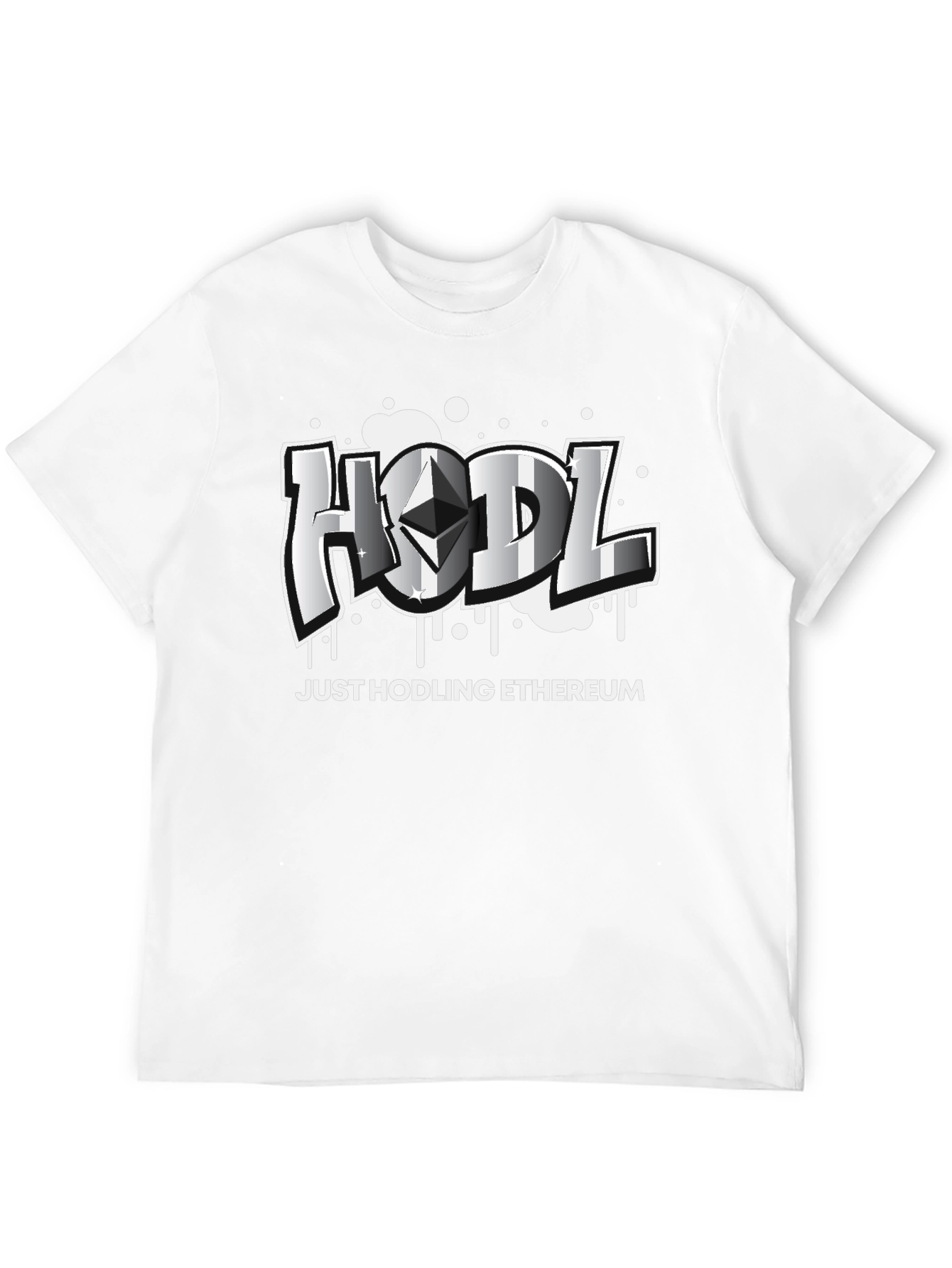 HODL Ethereum Crypto Black T-Shirt