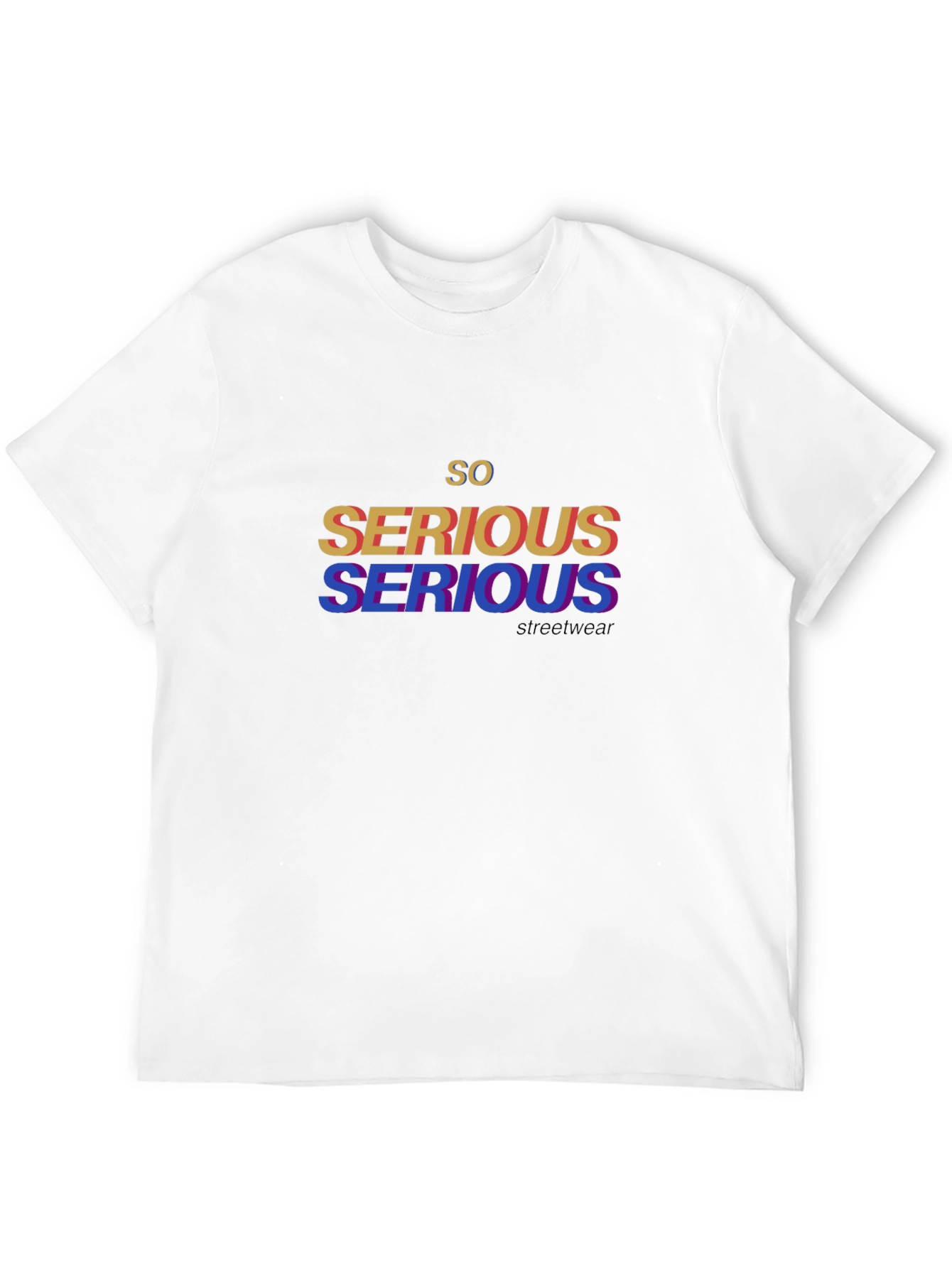 So Serious Graphic Tee - Streetwear Style