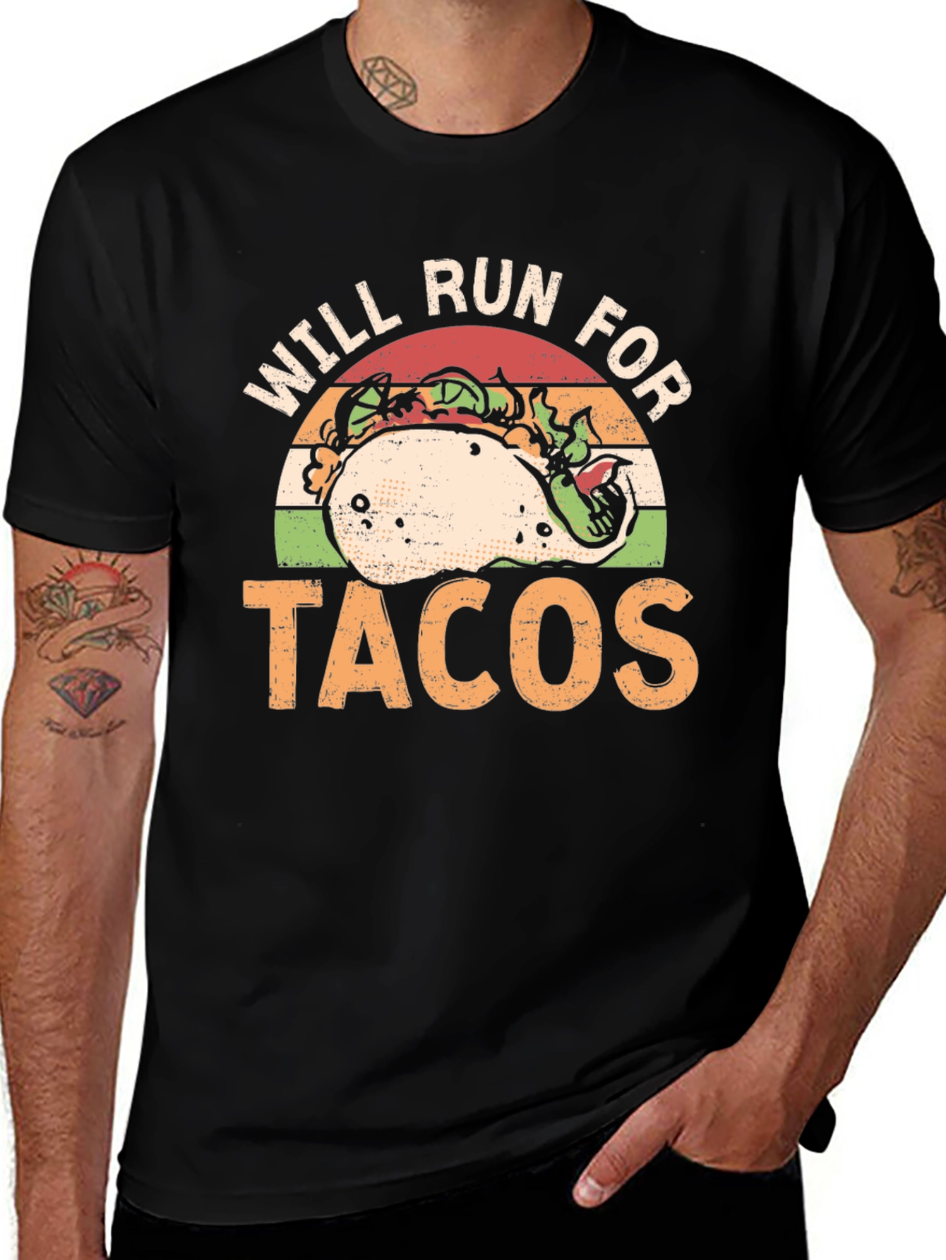 Will Run For Tacos T-Shirt