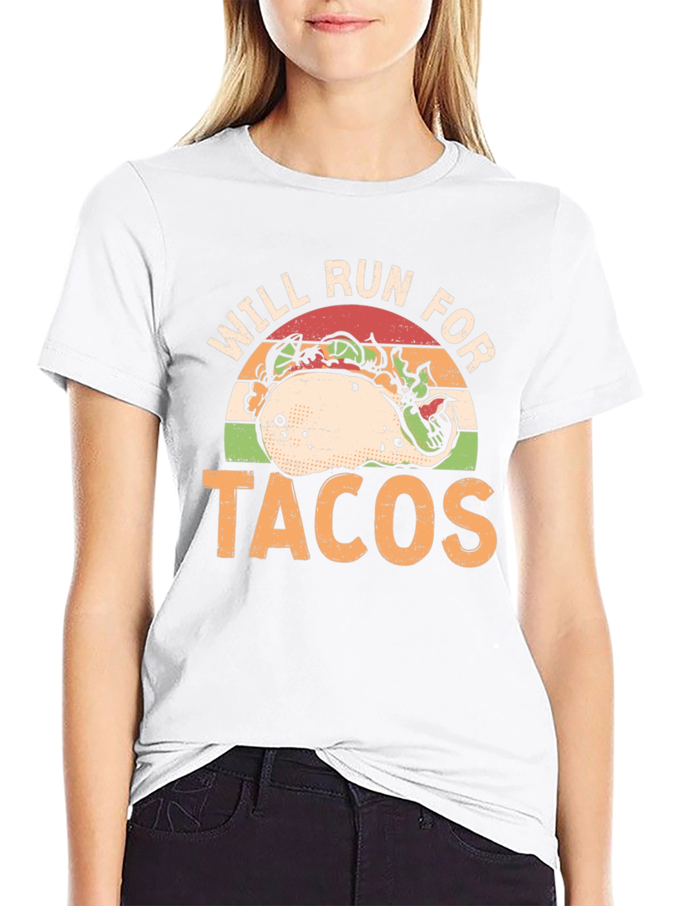 Will Run For Tacos T-Shirt