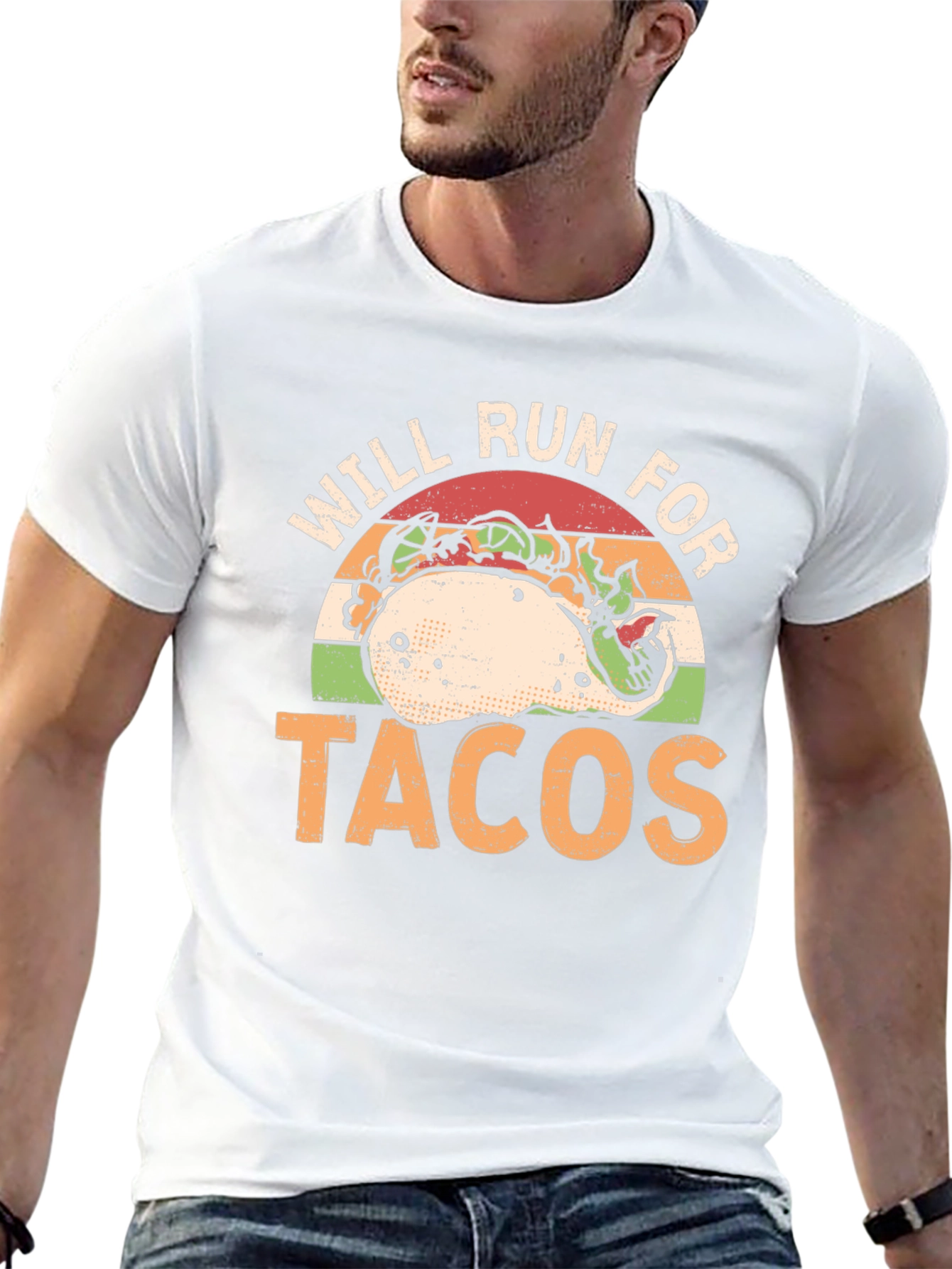 Will Run For Tacos T-Shirt