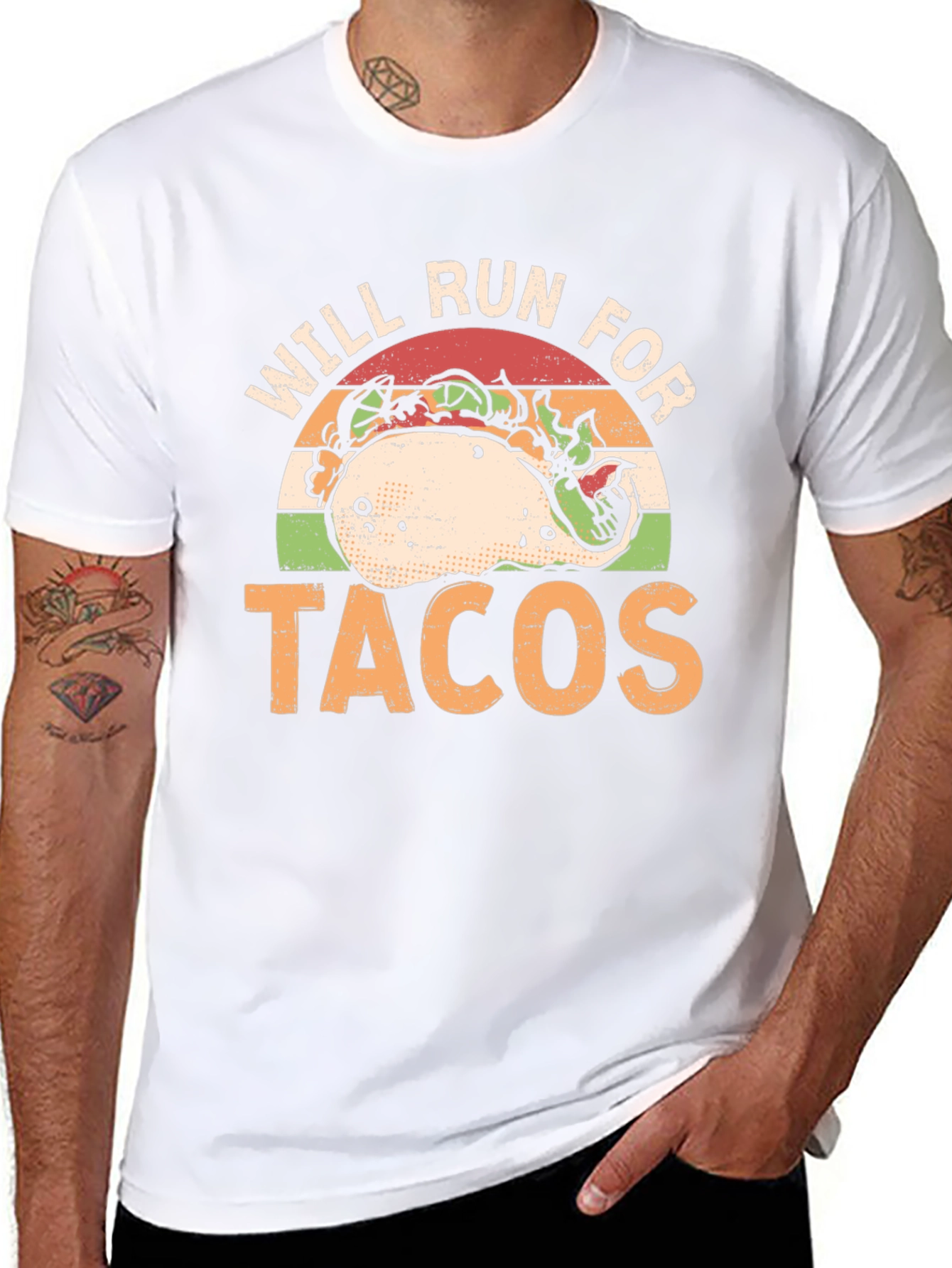 Will Run For Tacos T-Shirt