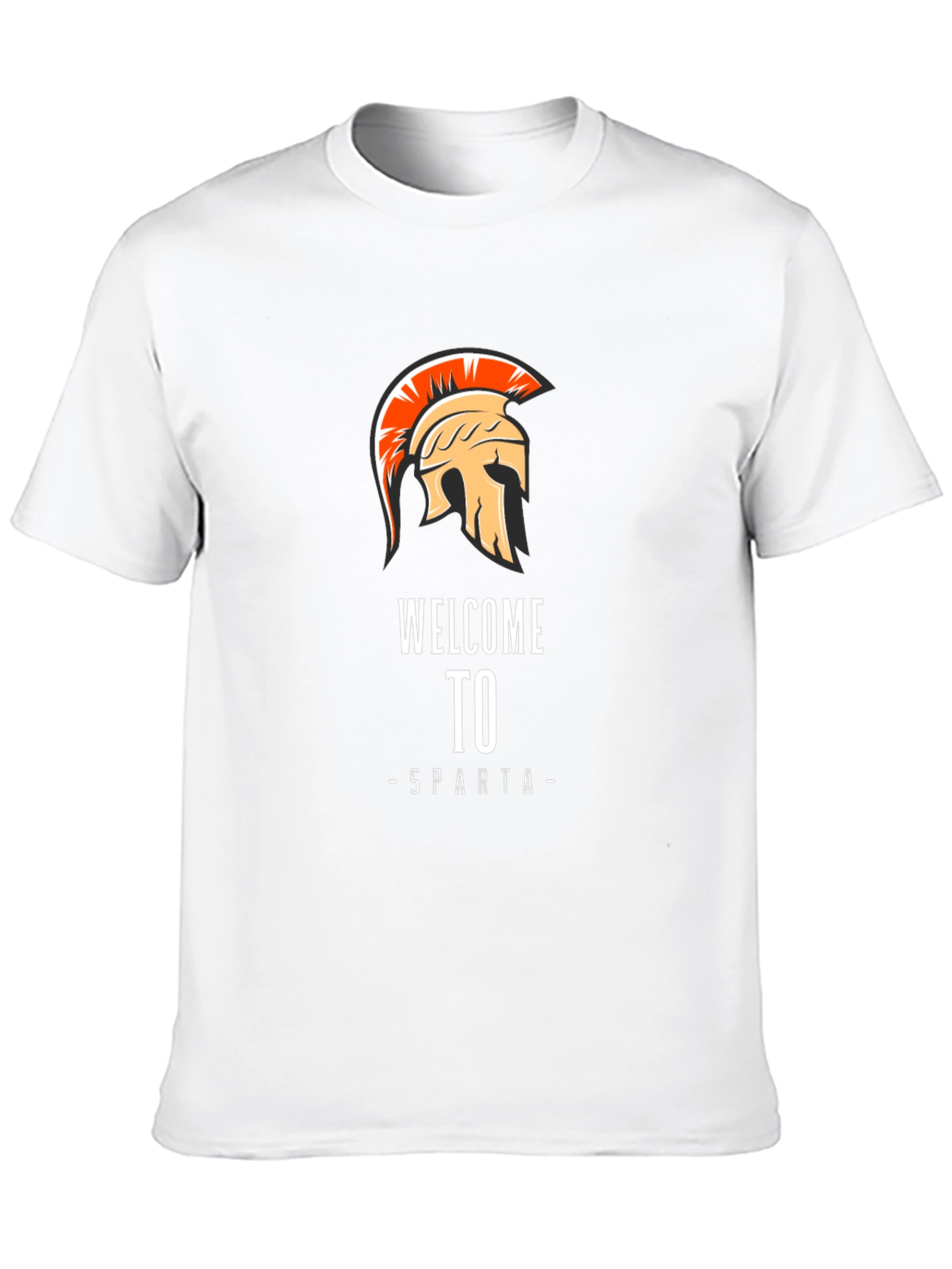 Welcome to Sparta Graphic Tee - Black