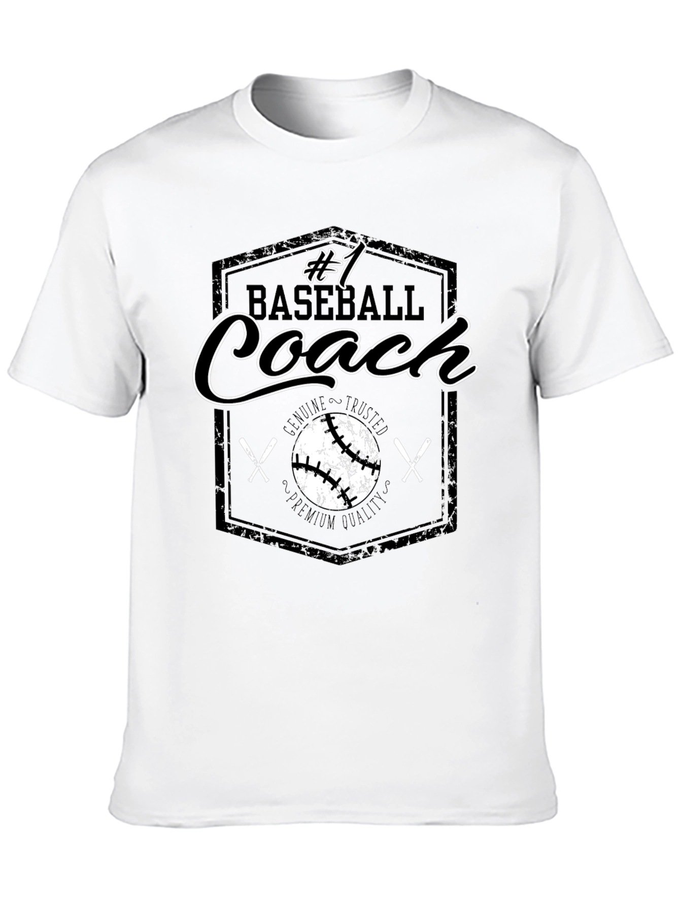 Baseball Coach #1 Graphic T-Shirt