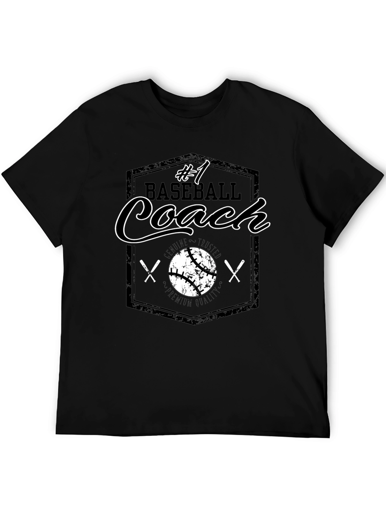 Baseball Coach #1 Graphic T-Shirt