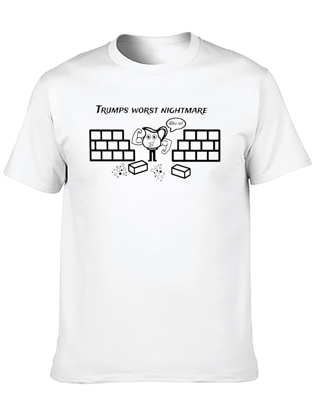Humorous Trumps Worst Nightmare Graphic Tee