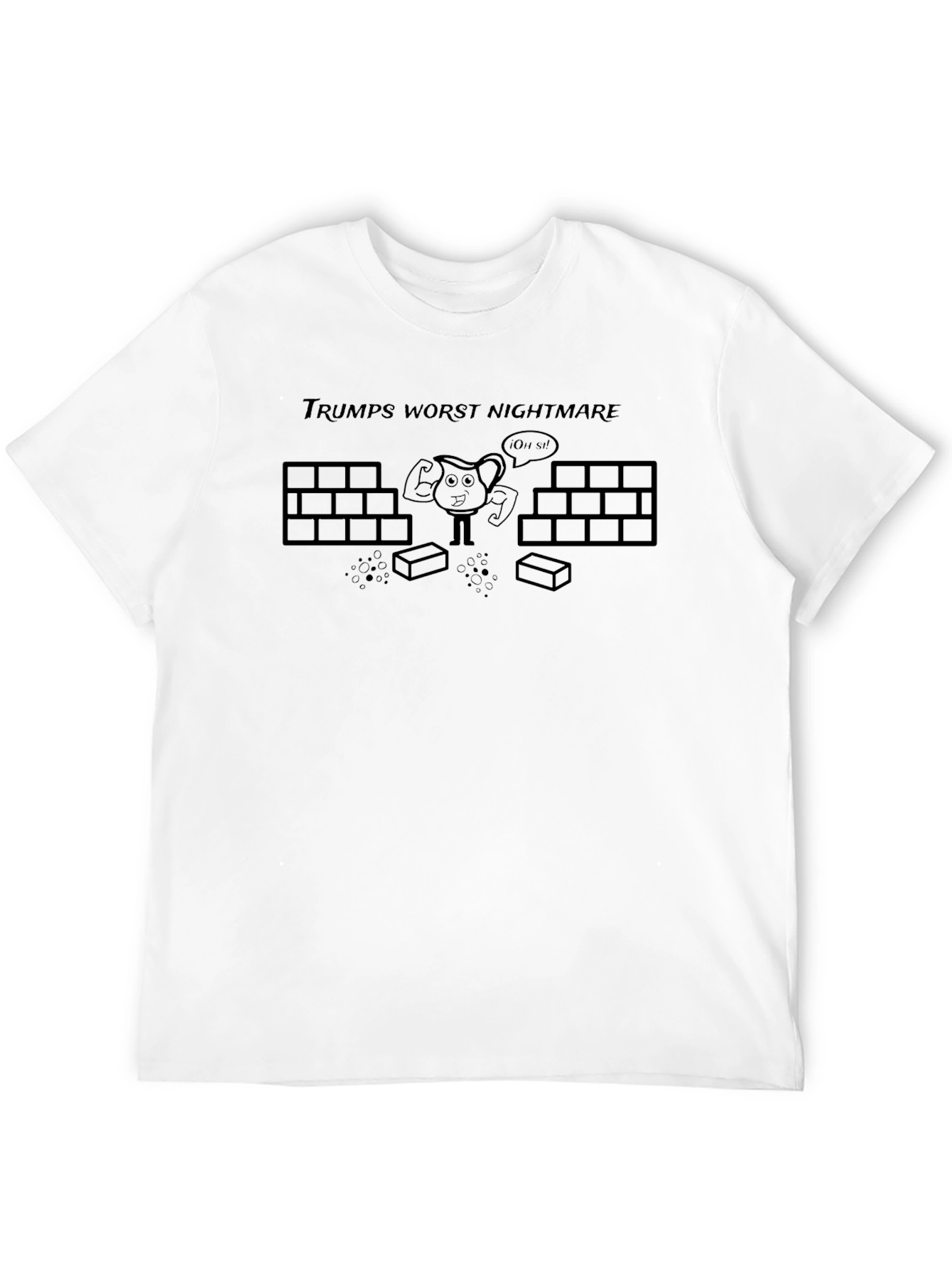 Humorous Trumps Worst Nightmare Graphic Tee