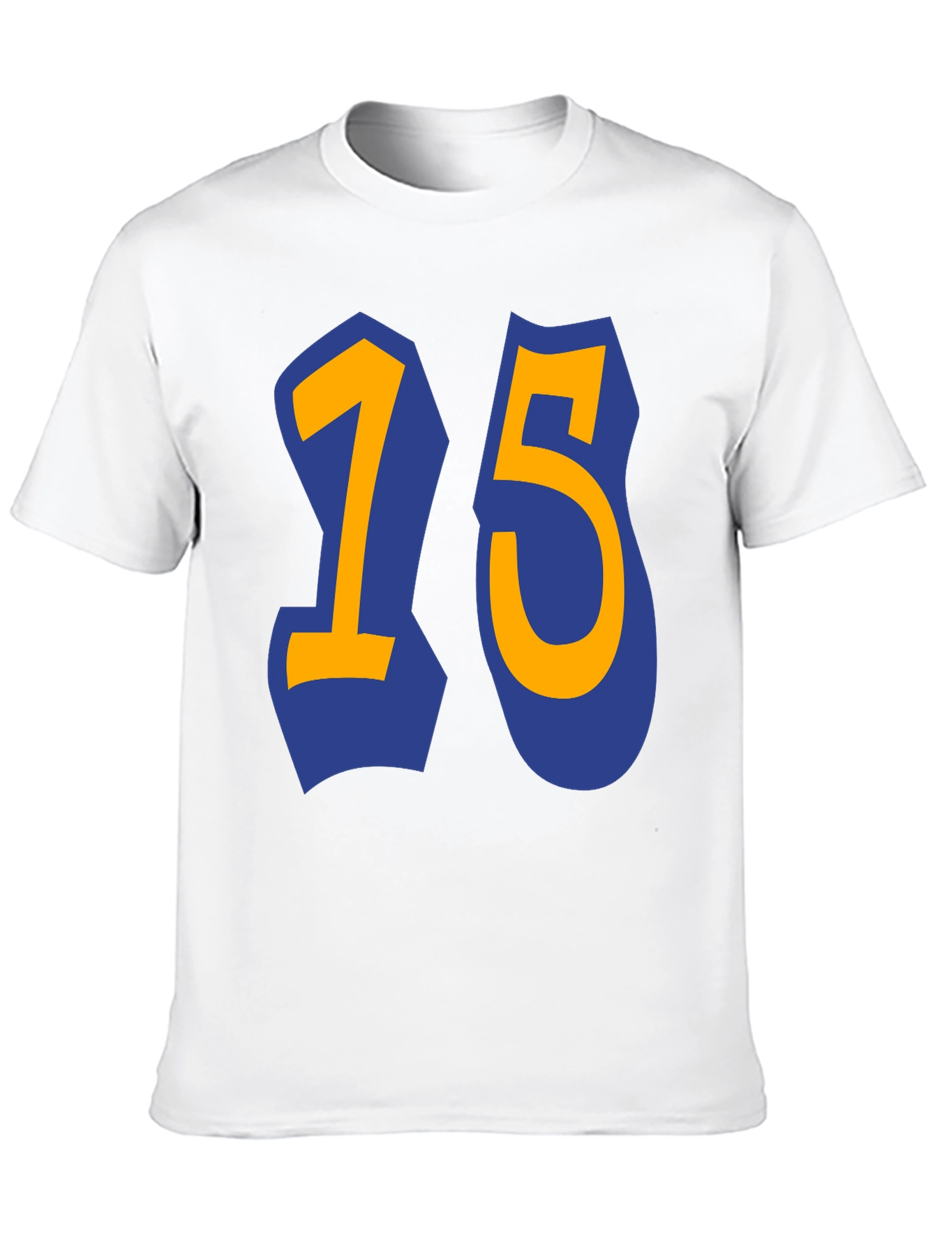Bold Number 15 Graphic T-Shirt