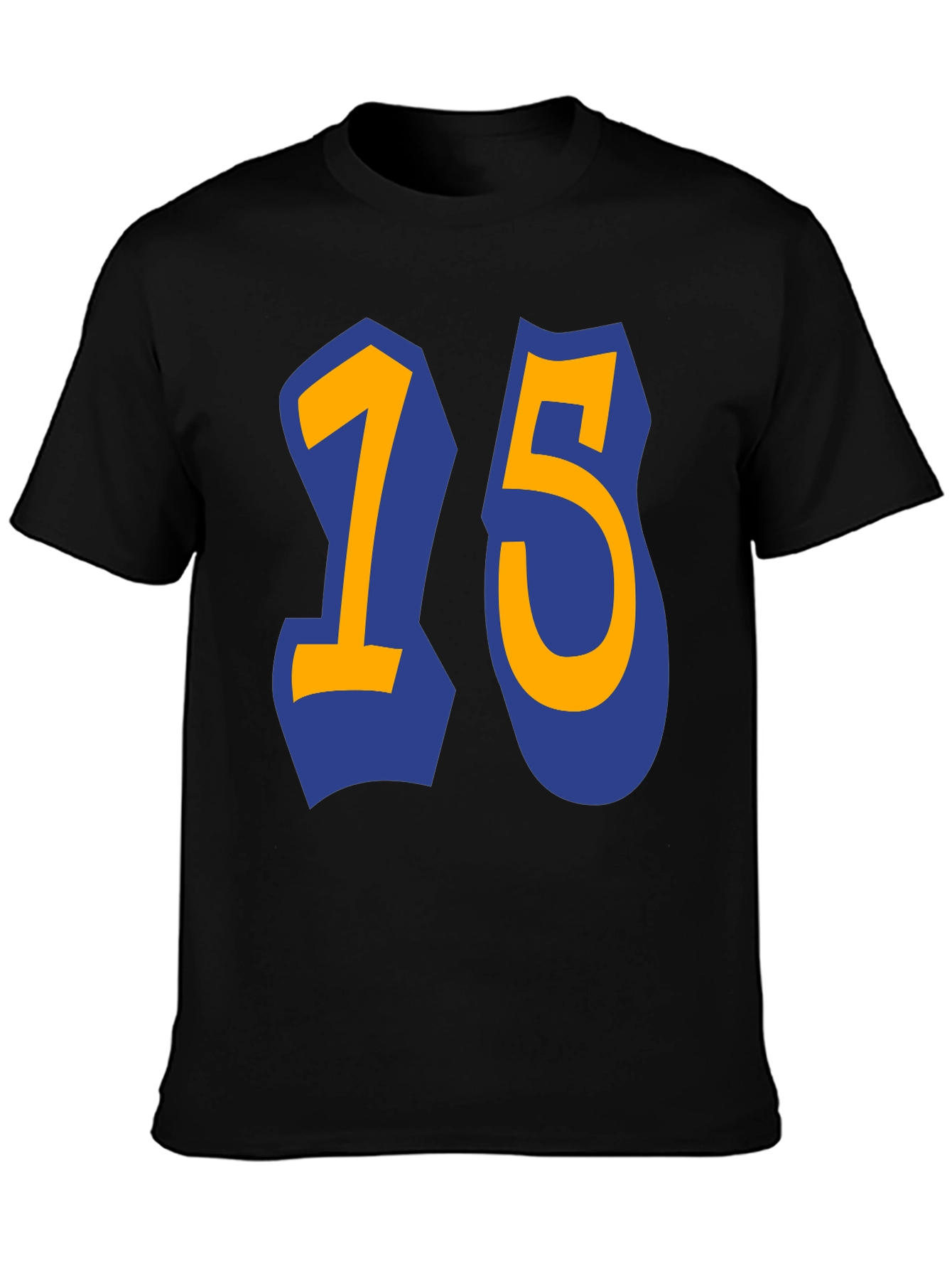 Bold Number 15 Graphic T-Shirt