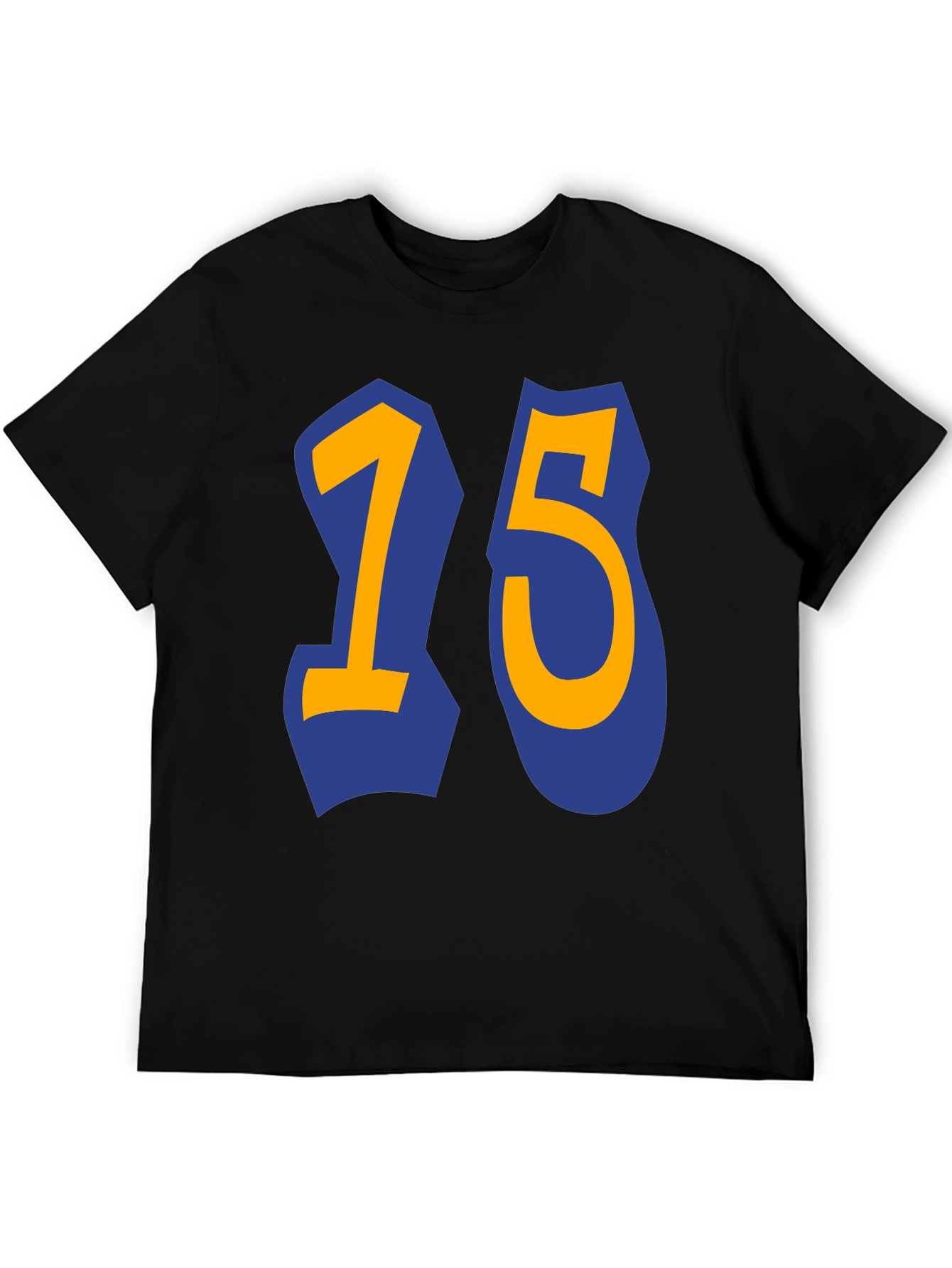 Bold Number 15 Graphic T-Shirt