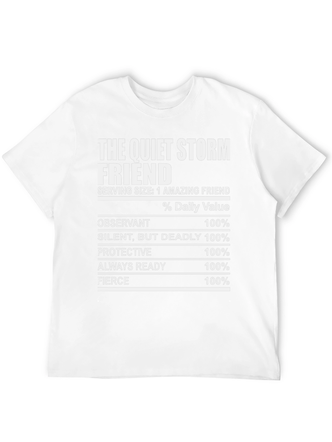 Quiet Storm Friend Graphic T-Shirt
