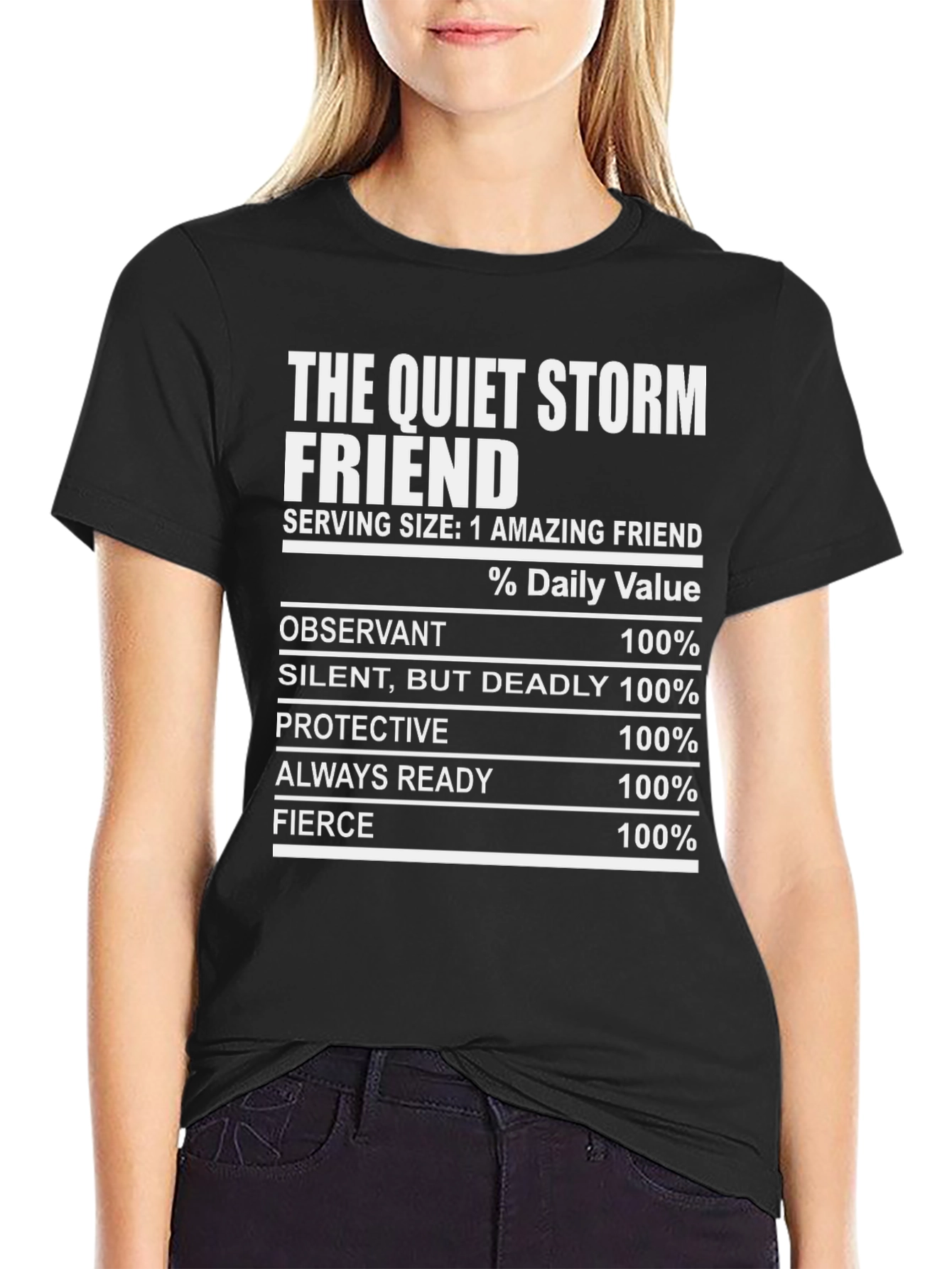 Quiet Storm Friend Graphic T-Shirt